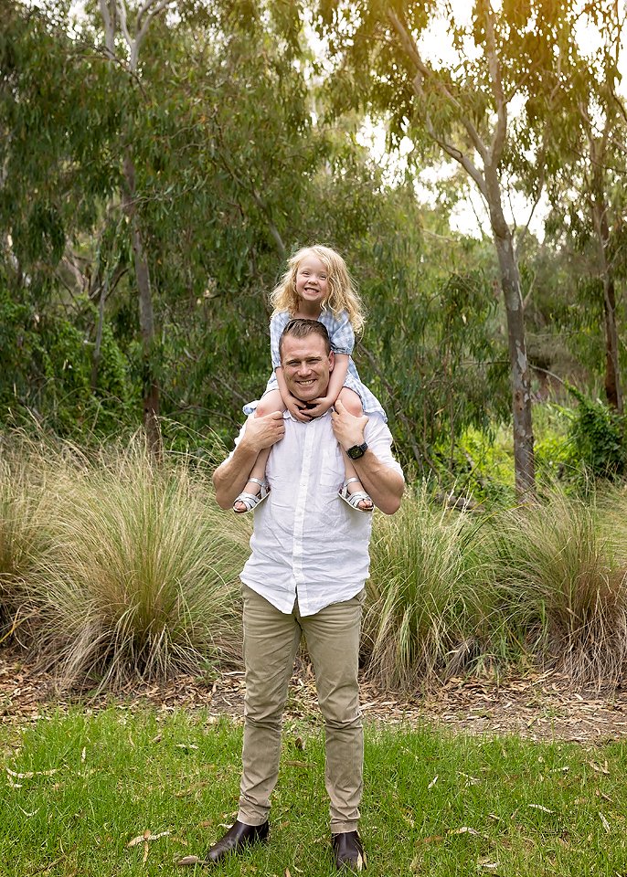 dad and daughter photo Geelong