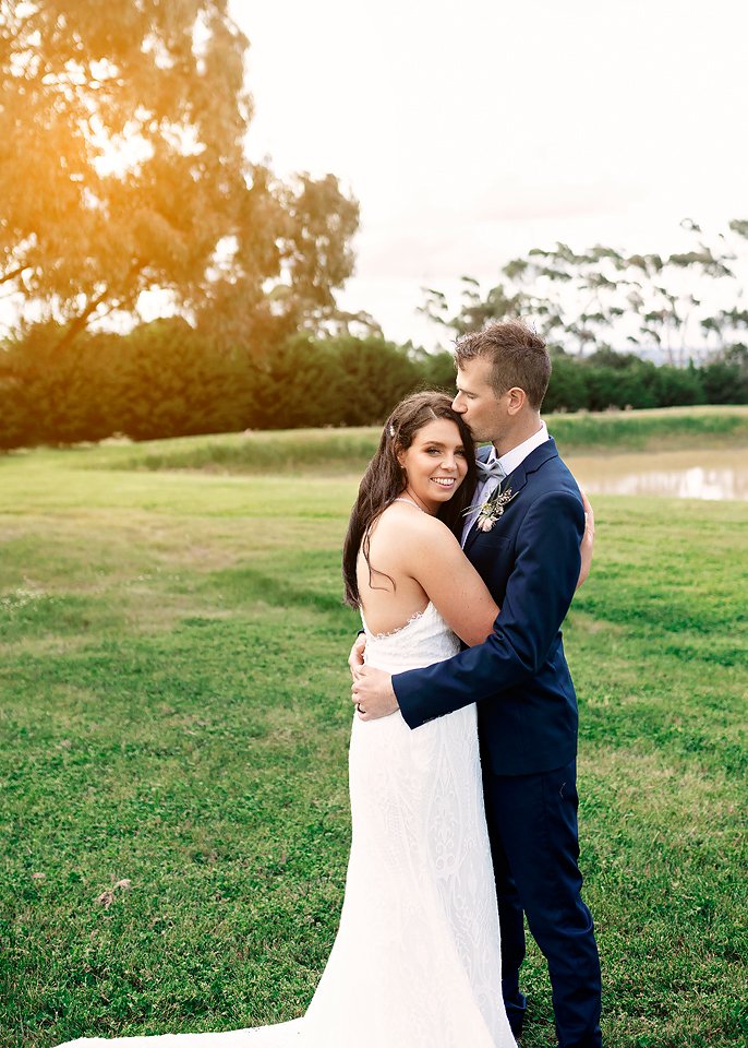 wedding photography Geelong with Bride and Groom 