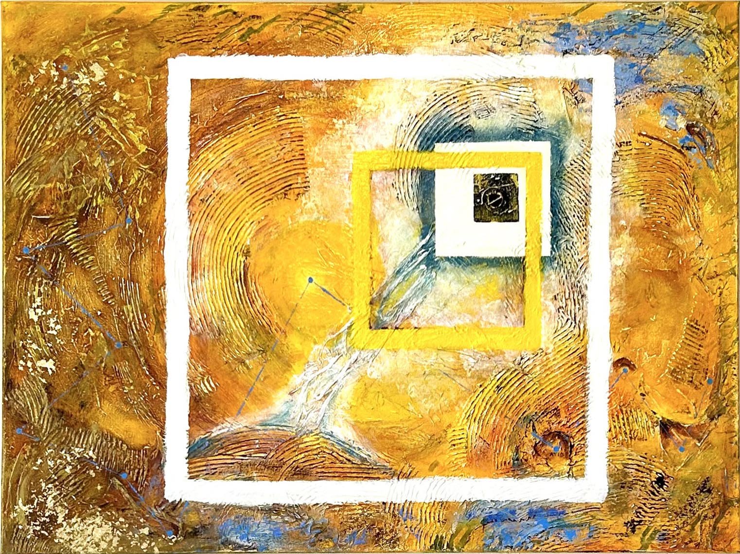Espacio Liminal. 1016 x 762 mm, Acrylic on stretched canvas, March 2024. SOLD. Private collection Canberra, ACT