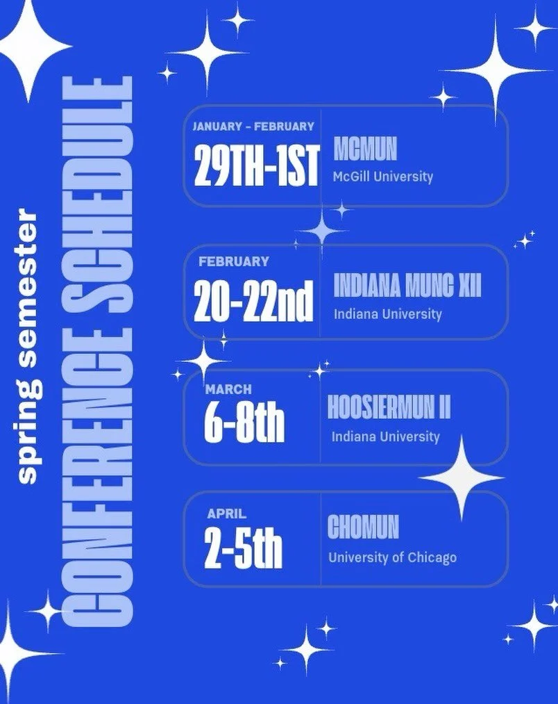 tune in to our conference schedule for spring 2026✈️