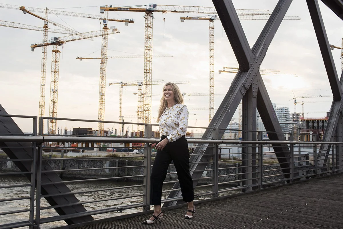 Cordula Buss, Plan A2C, im Hamburger Hafen