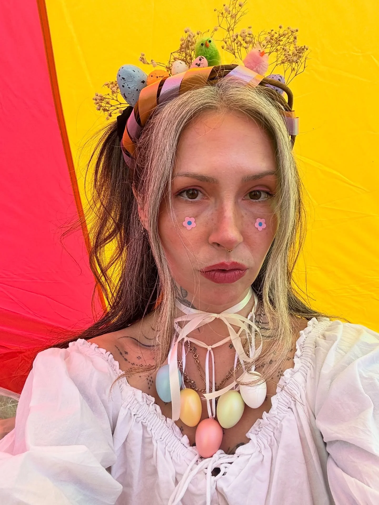 a belated shambala dump 💞🐸🌸🤡🎪🌈🐣✨

i love you so much girls xoxoxoxox thank you for the most wonderful weekend ever in our rainbow palace!! xoxoxoxox 💕💥🪱🥁🫧✨