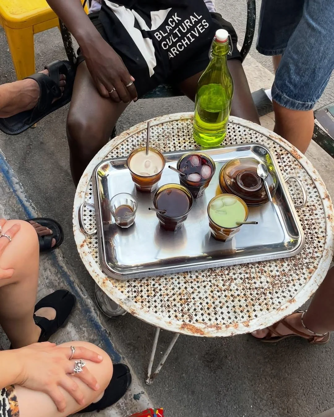 Gobelet ambré / fumé, verre sur mer, vente et location de vaisselle vintage pour professionnels du CHR