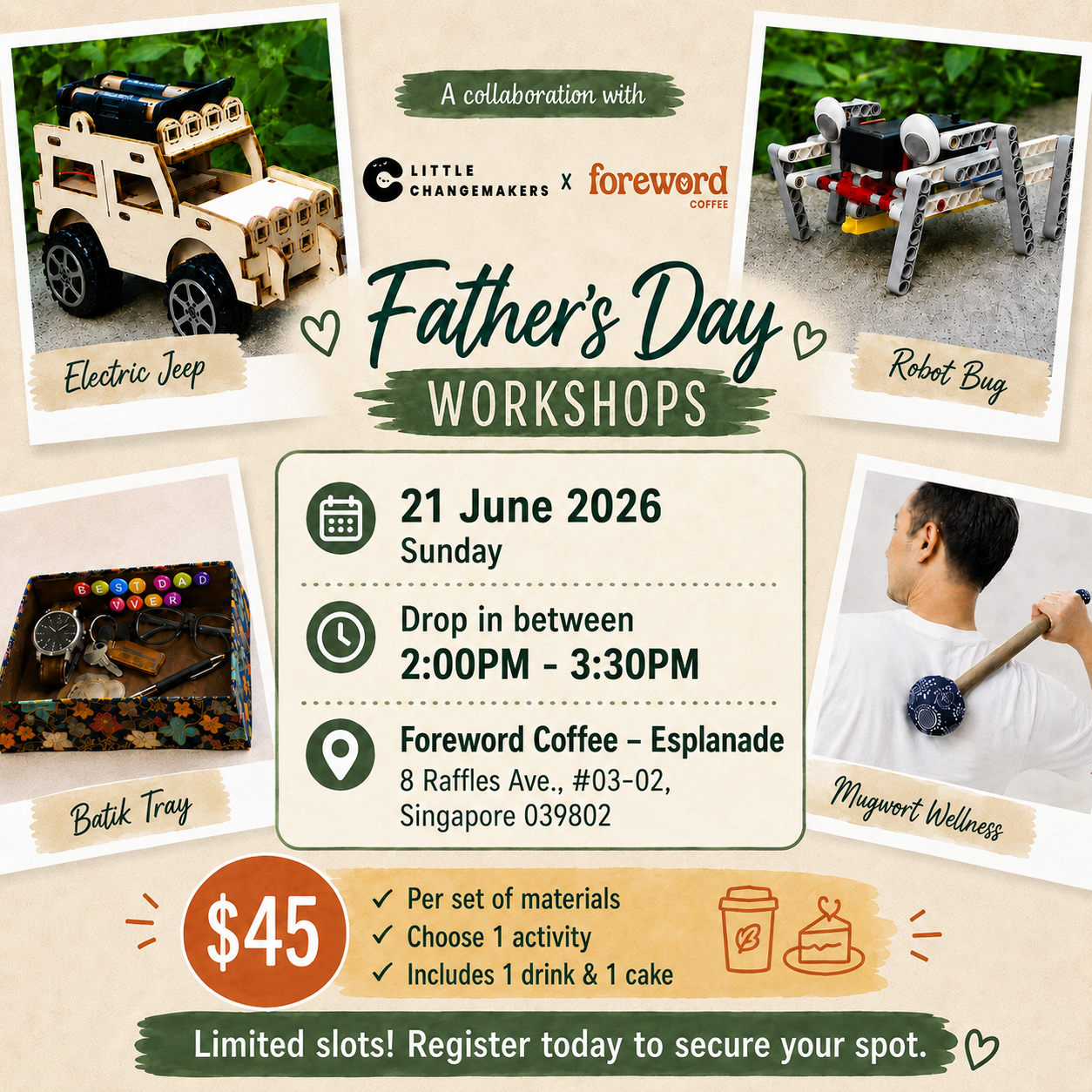 A Father’s Day Workshop with Purpose: Social Impact, Family Bonding and Meaningful Memories