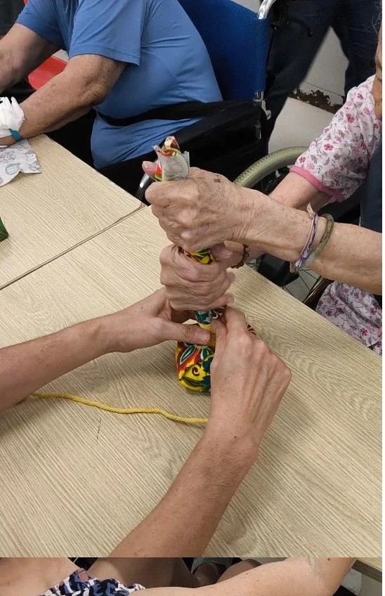 Social gifting crafted by seniors