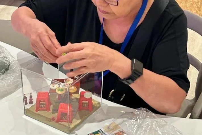 Reminiscence programme using heritage-inspired activities