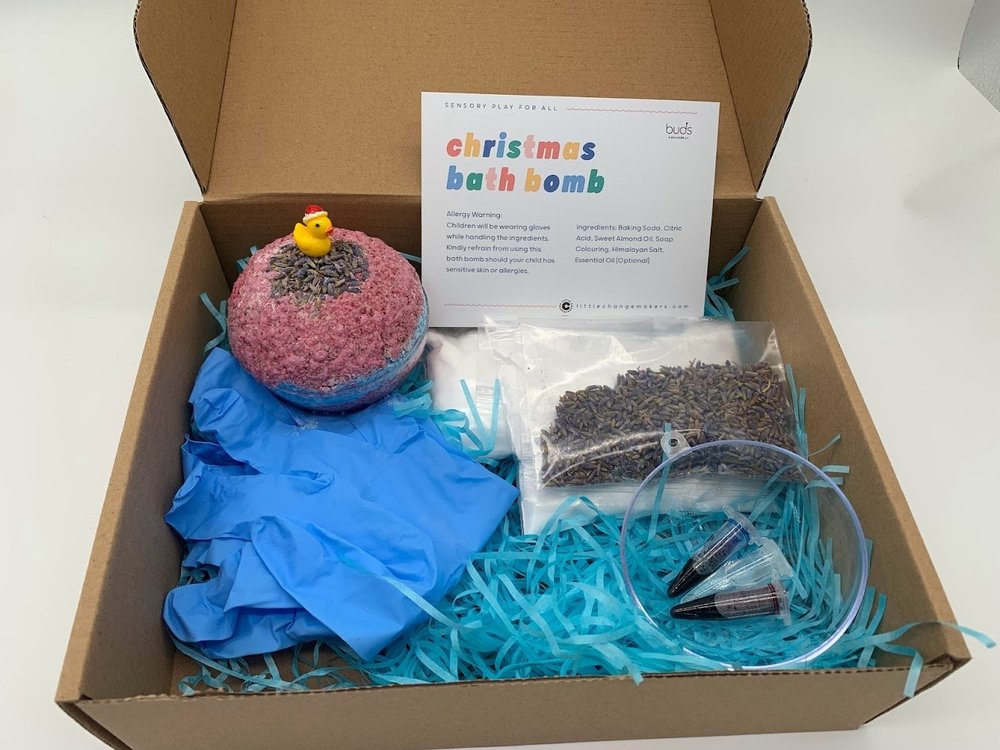 DIY bath bomb activity kit for hotel family activation in Singapore