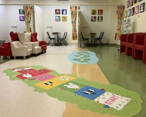 Sensory path at KK Women’s and Children’s Hospital