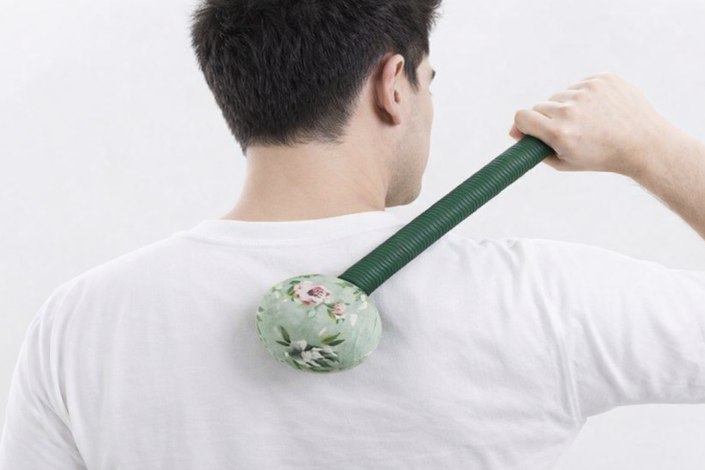 DIY mugwort hammer massager wellness workshop in Singapore