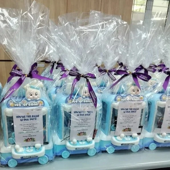 Special occasion gifting for children at a hospital in Singapore