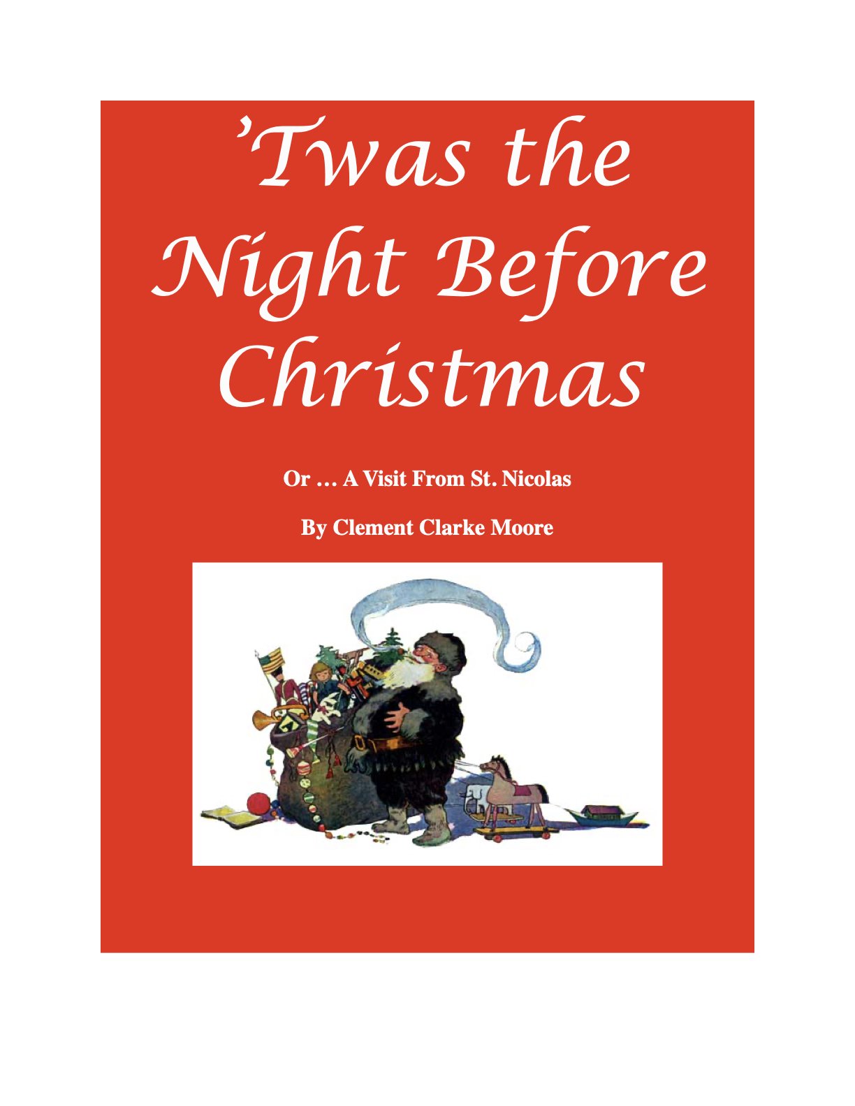 cover of 'Twas the Night Before Christmas