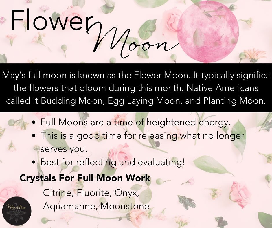 Sagittarius, Pisces, Gemini, and Virgo - listen up - this Moon&rsquo;s for you! The Flower Moon, or this month&rsquo;s full moon in sagittarius which will bring you some creative juices in the areas of exploration, inspiration, and adventure. But fir