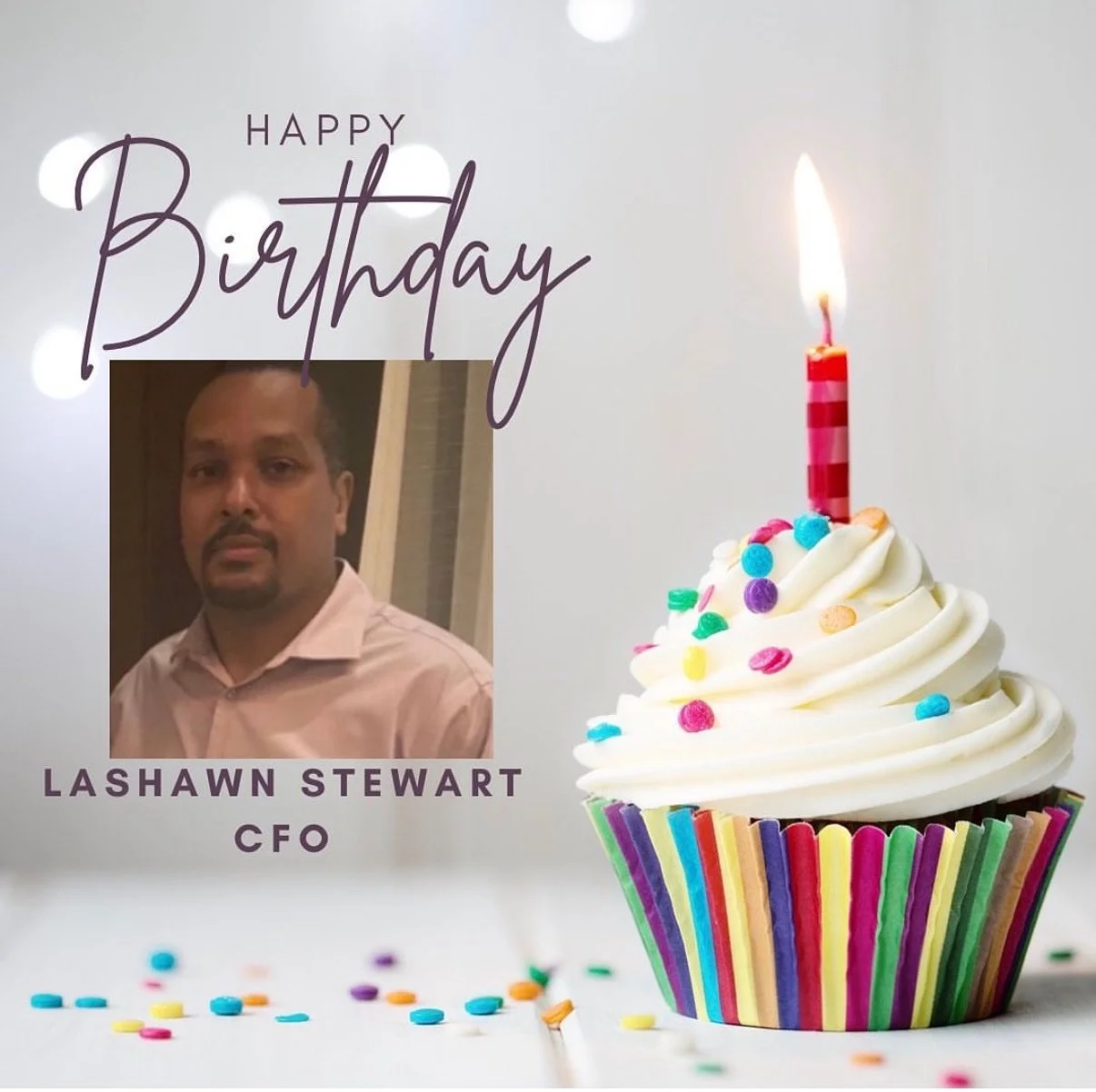Wishing a very Happy Birthday to our Chief Financial Officer, LaShawn Stewart! 🎉

Thank you for your dedication, fiscal leadership, and commitment to excellence that keep CLS Comprehensive Services operating with strength and stability. Wishing you 