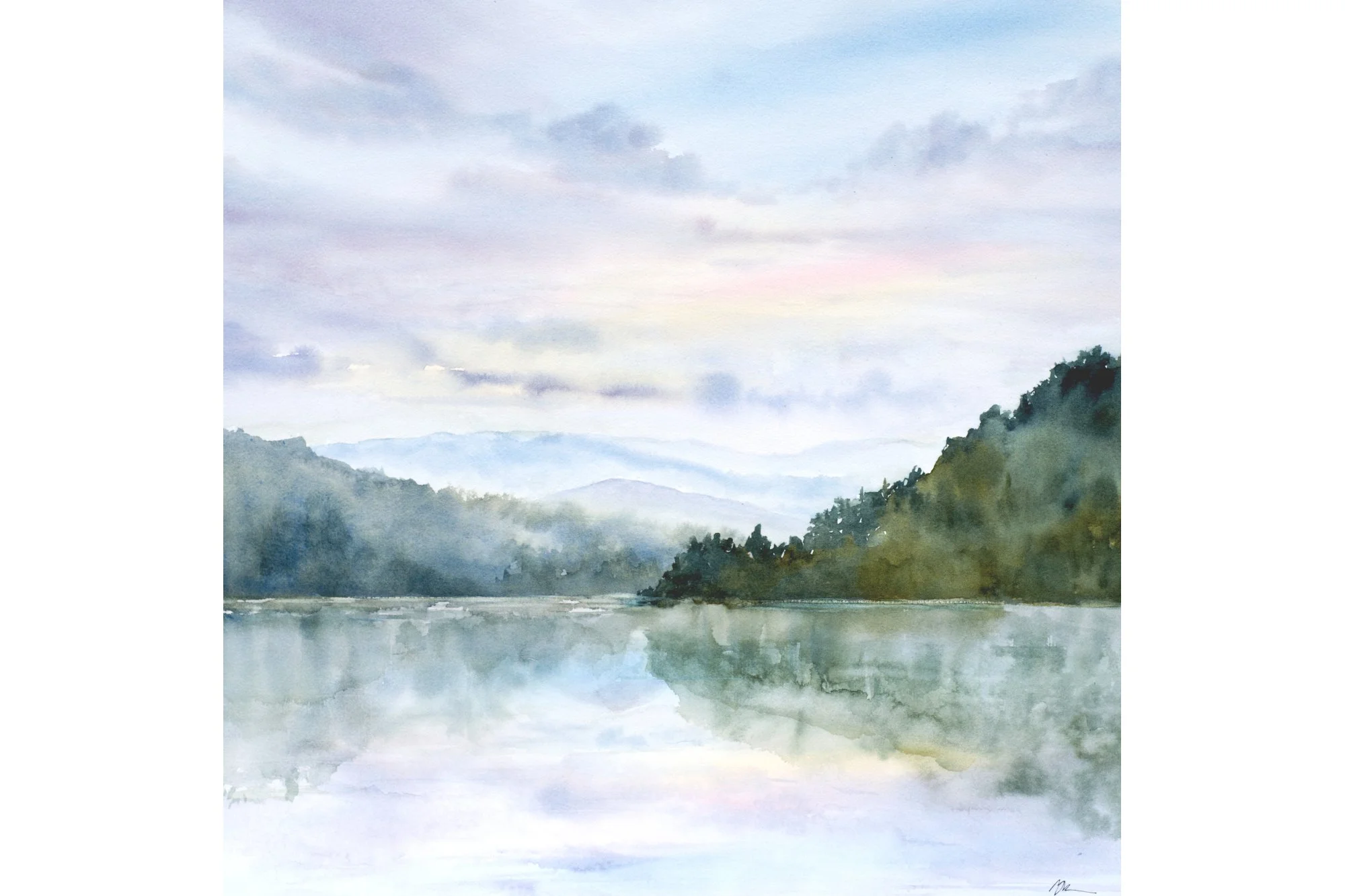 Water Season 20 x 20 in.