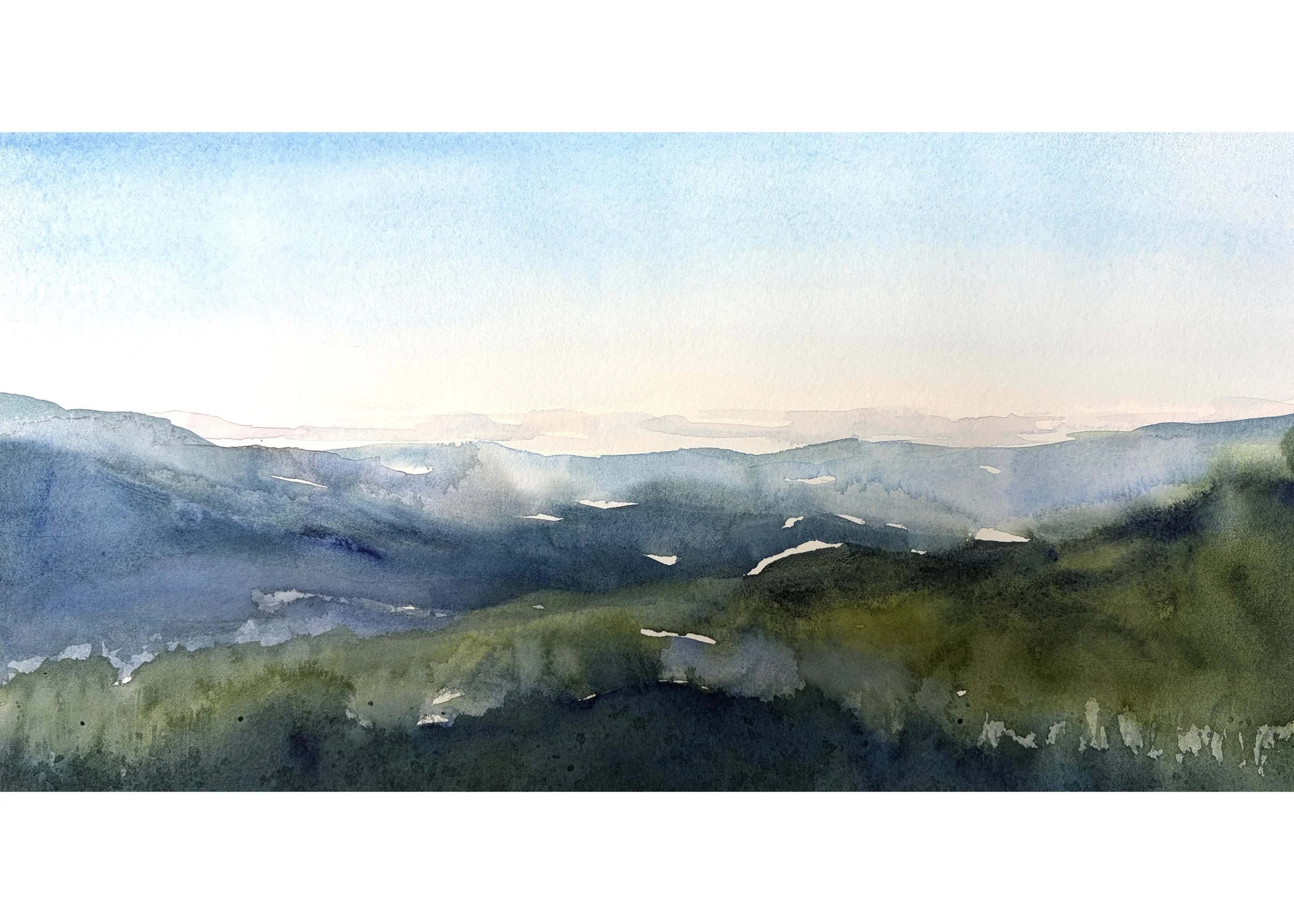 Holding it Loosely, 6 x 12 inches