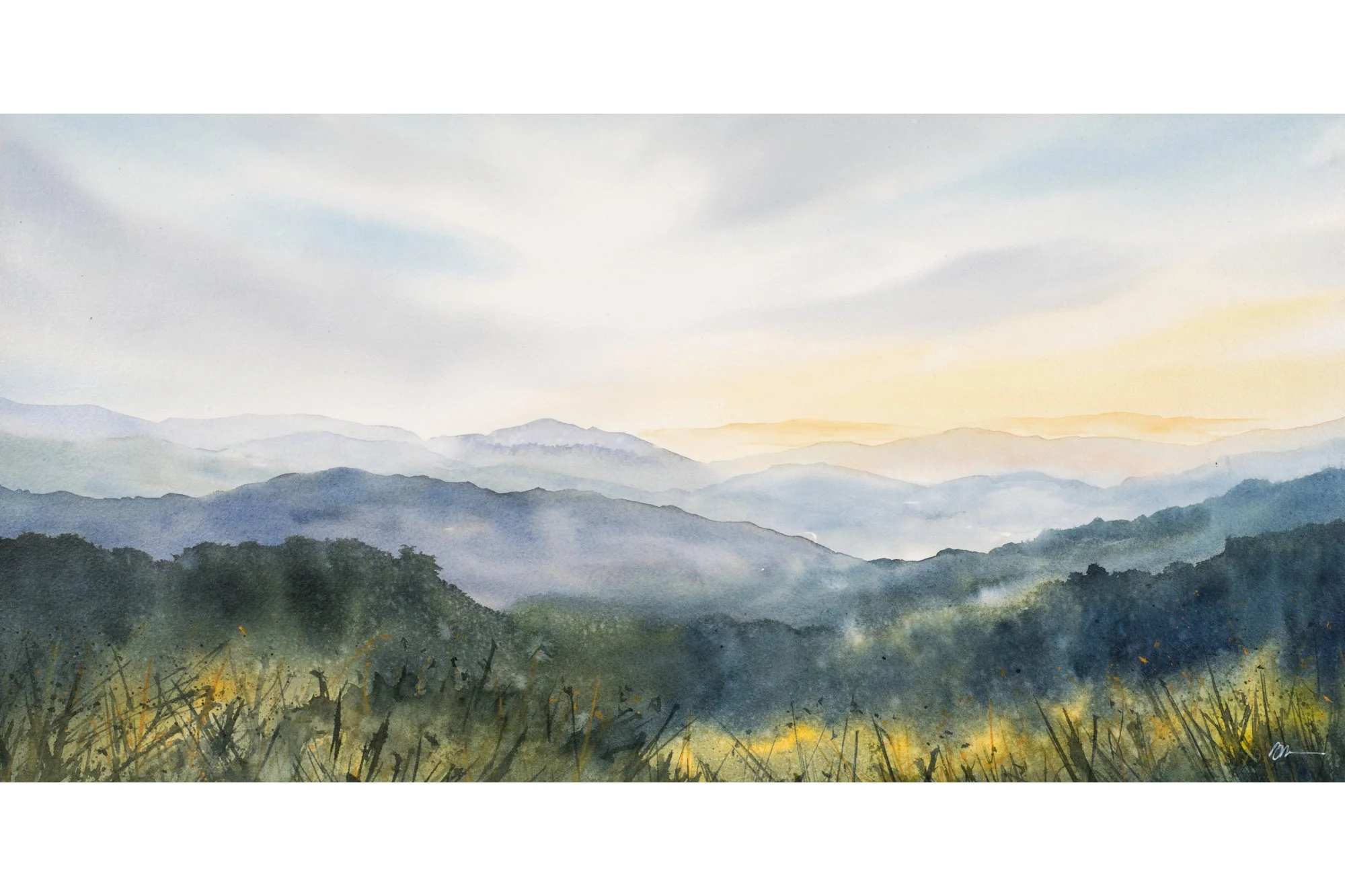 WNC Big Sky Country 12 x 24 inches