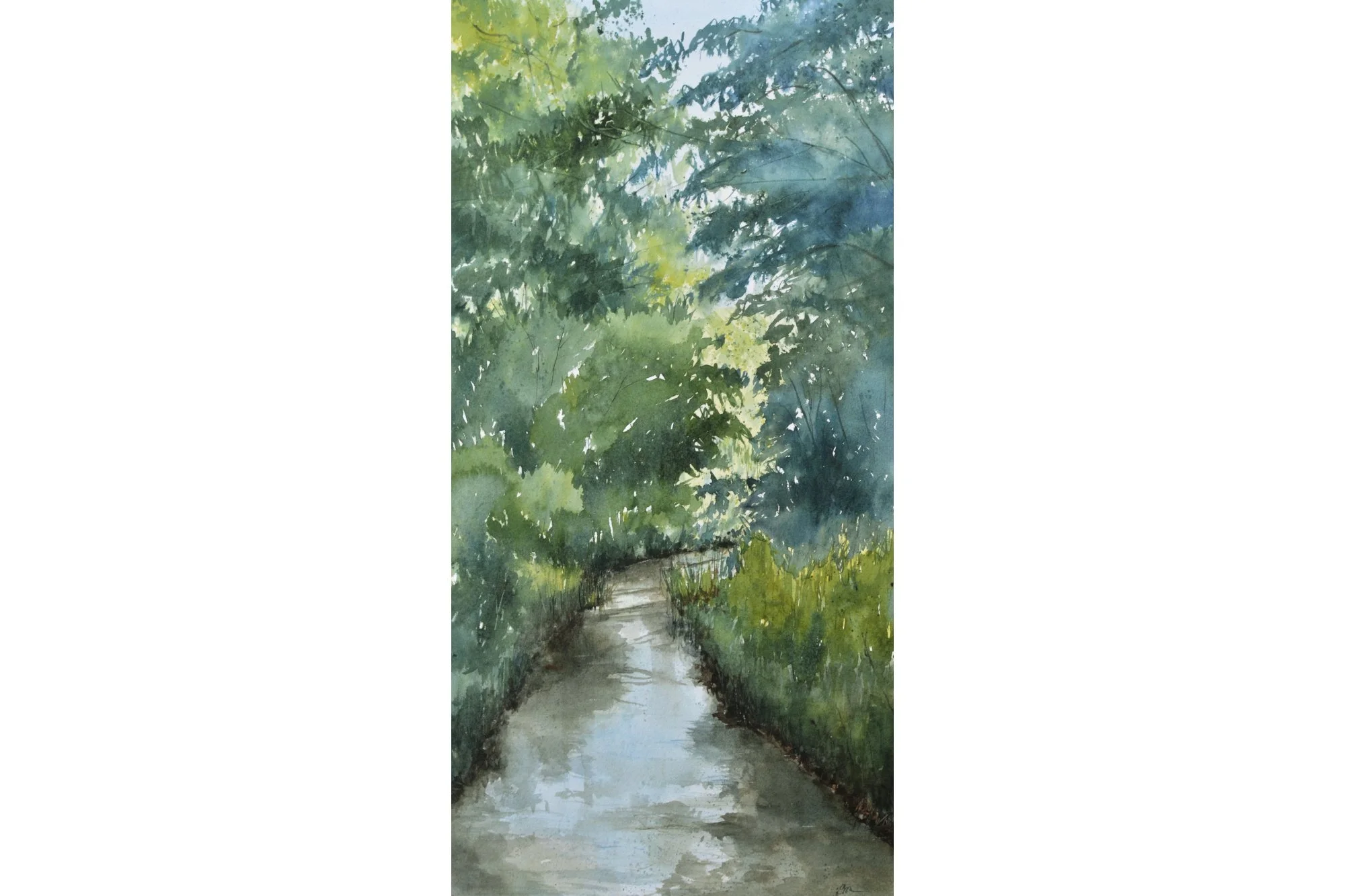 Quiet Places 12w x 24h in.