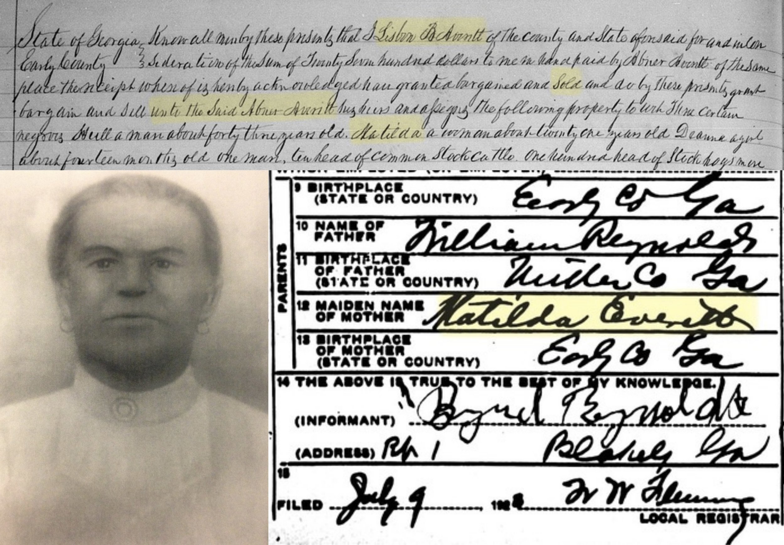 Mystery Matriarch: Matilda Reynolds