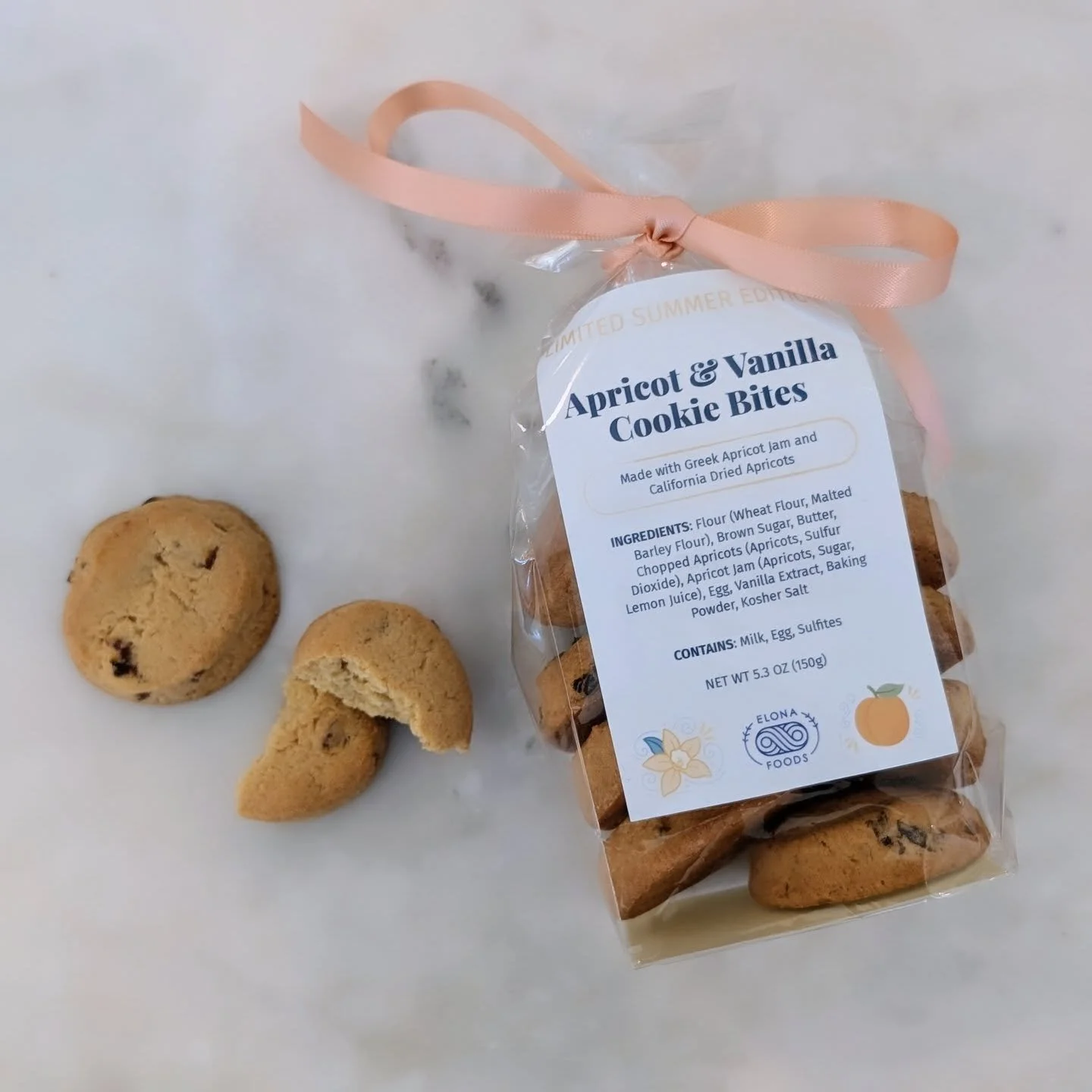 Introducing our Limited Edition Apricot &amp; Vanilla Cookie Bites &ndash; baked with Greek apricot jam, California dried apricots, and a touch of vanilla for a sweet, fruity, and creamy treat that tastes like sunshine. ☀️

Only here for our summer r
