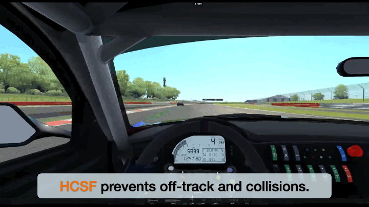 Safety with Agency: Human-Centered Safety Filter with Application to AI-Assisted Motorsports