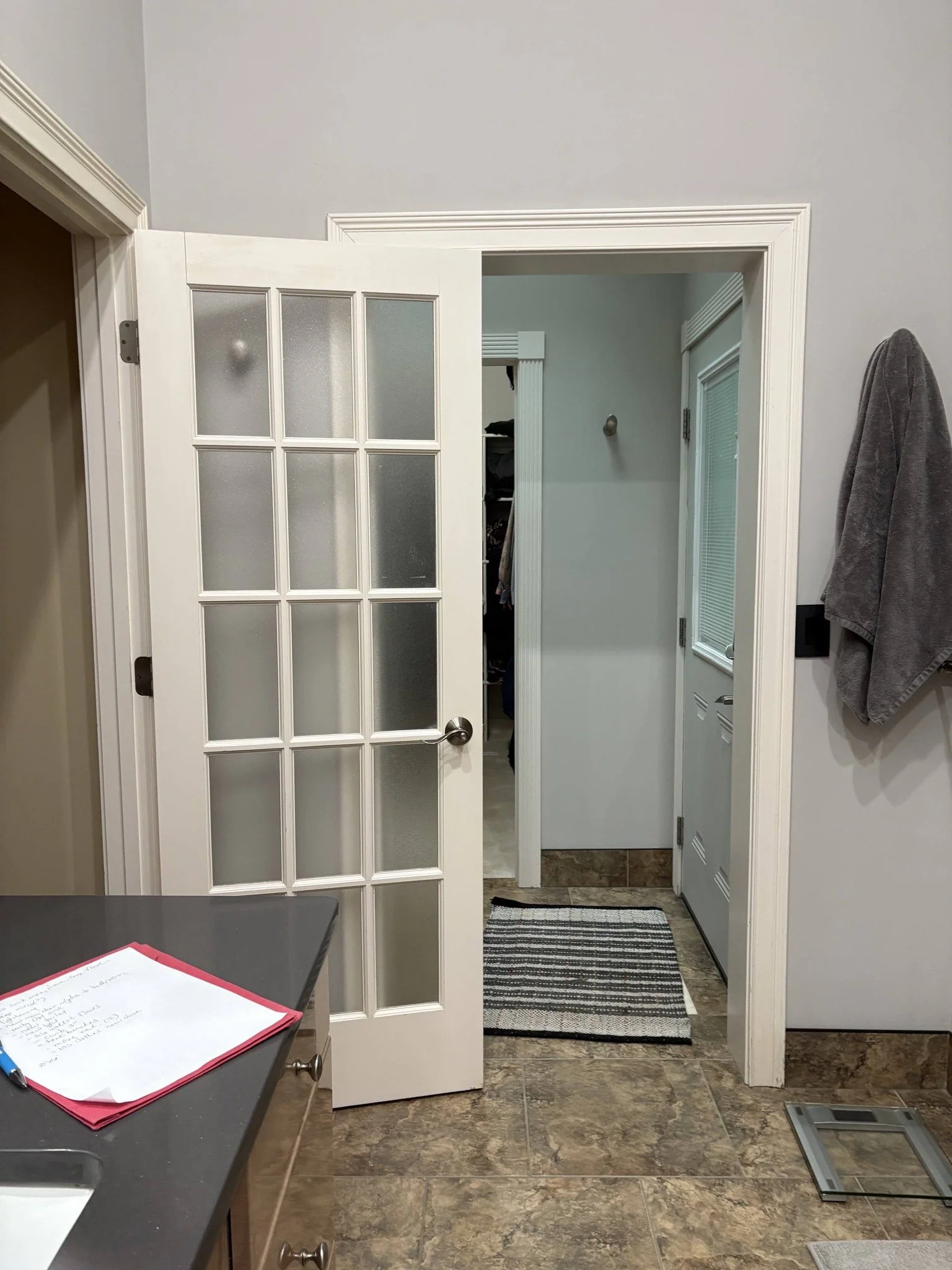 Toilet room before