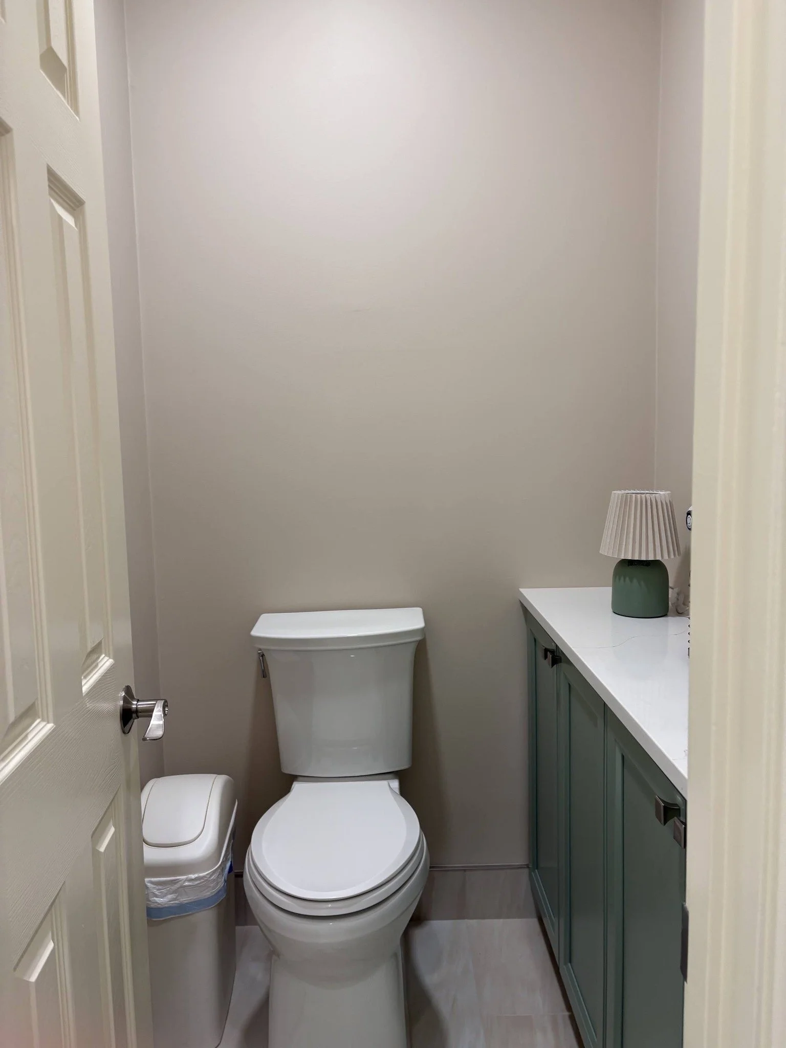 Toilet room after