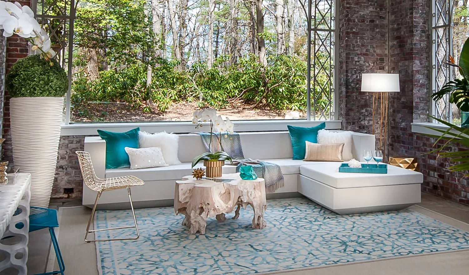 Mill Neck Sunroom Interior Design - Home Is Where The Heart Is Show ...