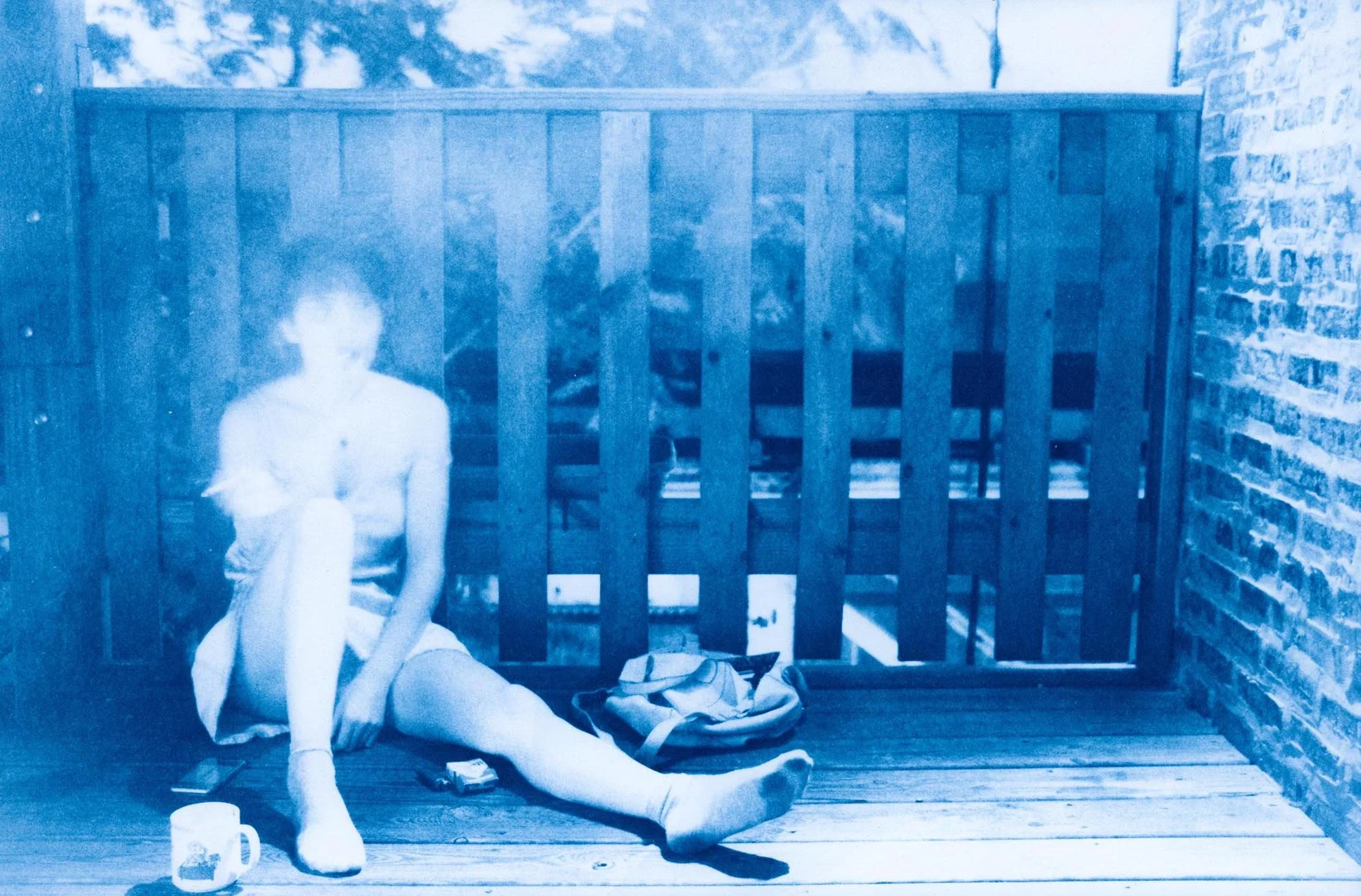 Things Will All Be Different When The Morning Comes (2026) - Cyanotype on Hahnemühle Platinum Rag