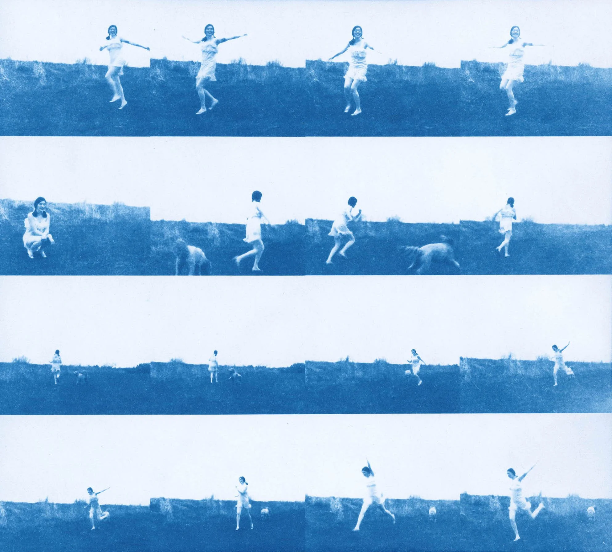 Apology to George, Film Still #1 (2026) - Cyanotype on Hahnemühle Platinum Rag