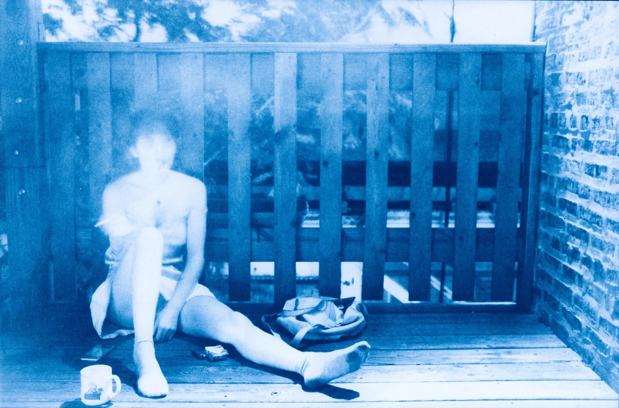 Things Will All Be Different When the Morning Comes (2026) - Cyanotype on Hahnemühle Platinum Rag 