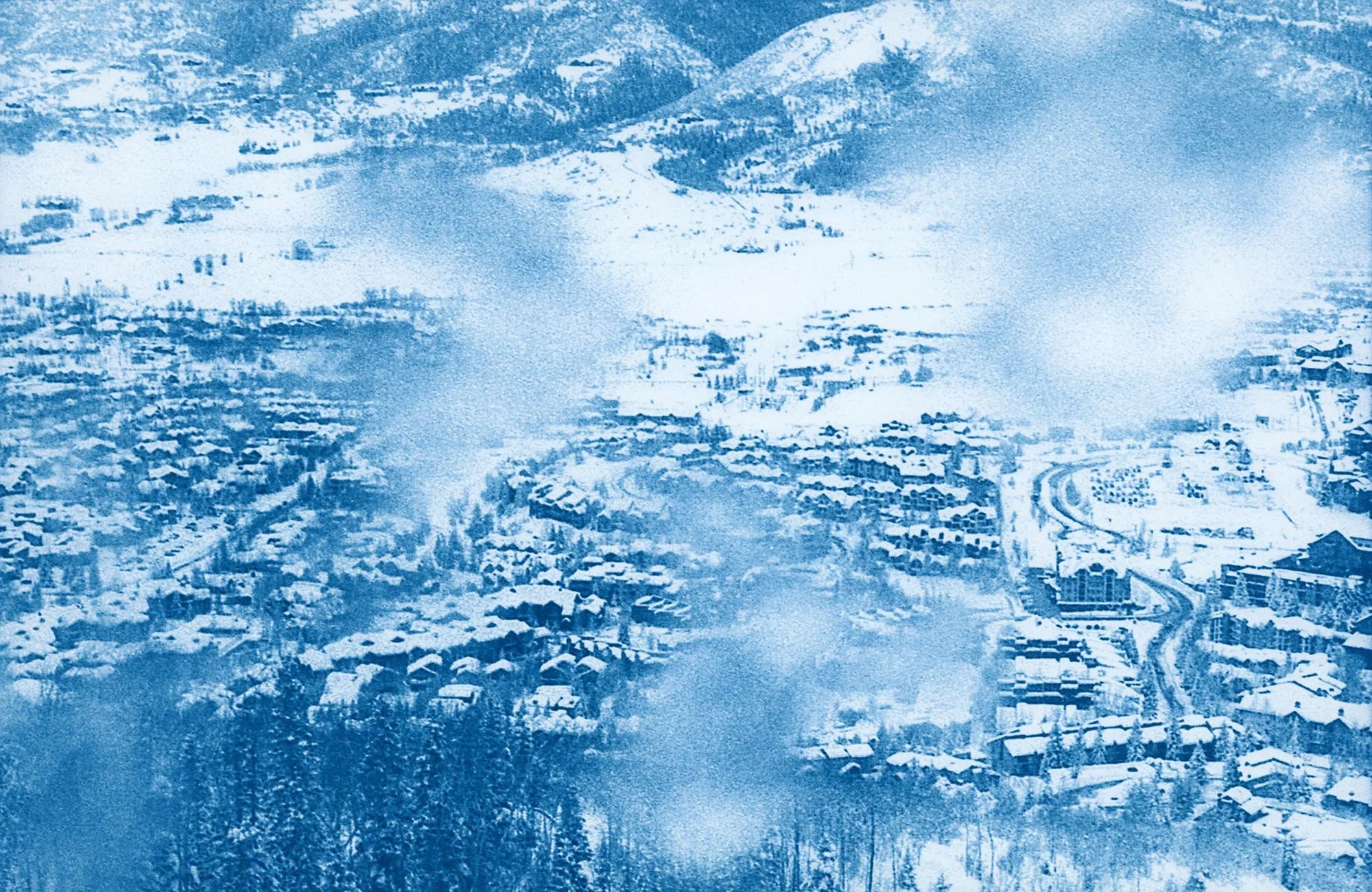 Hold My Breath, Count to Ten (2026) - Cyanotype on Hahnemühle Platinum Rag