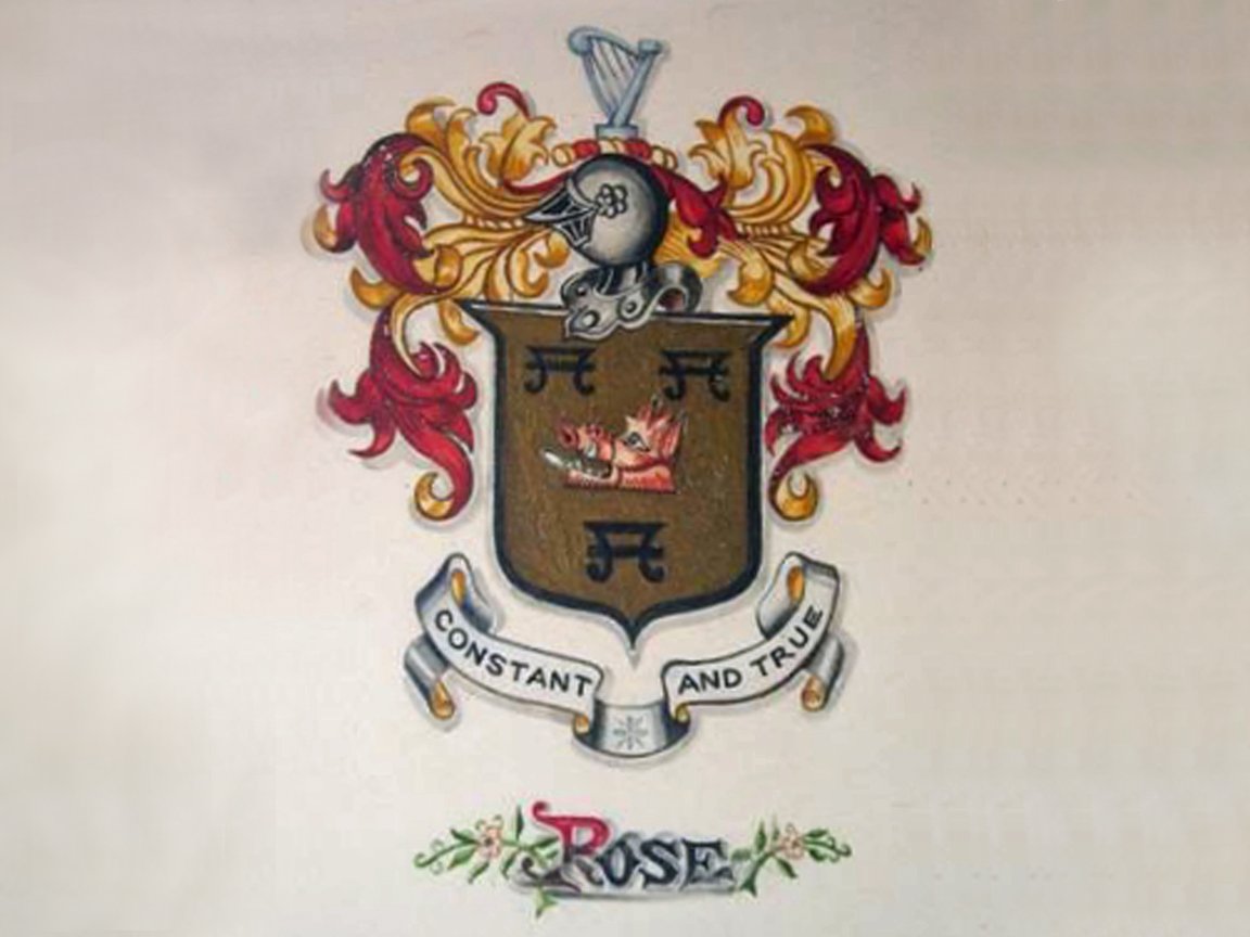 The Rose Famiily Crest