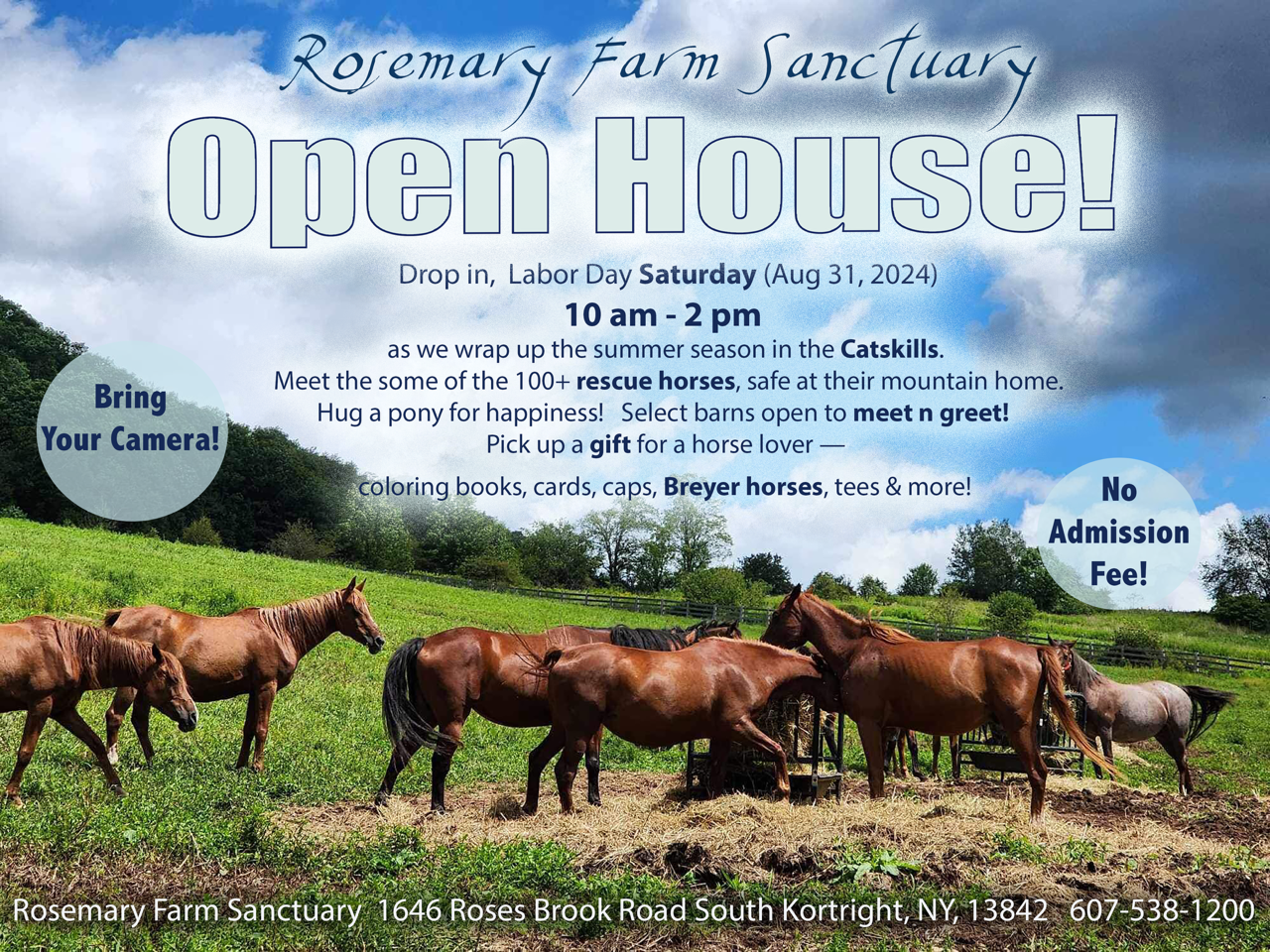 Open House (Labor Day Weekend)