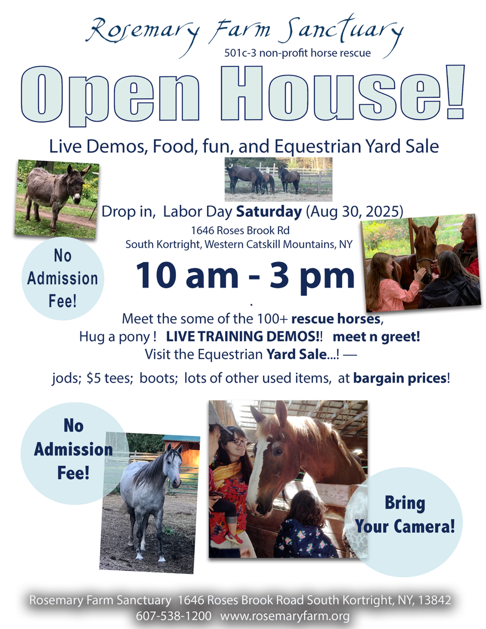 Labor Day Open House