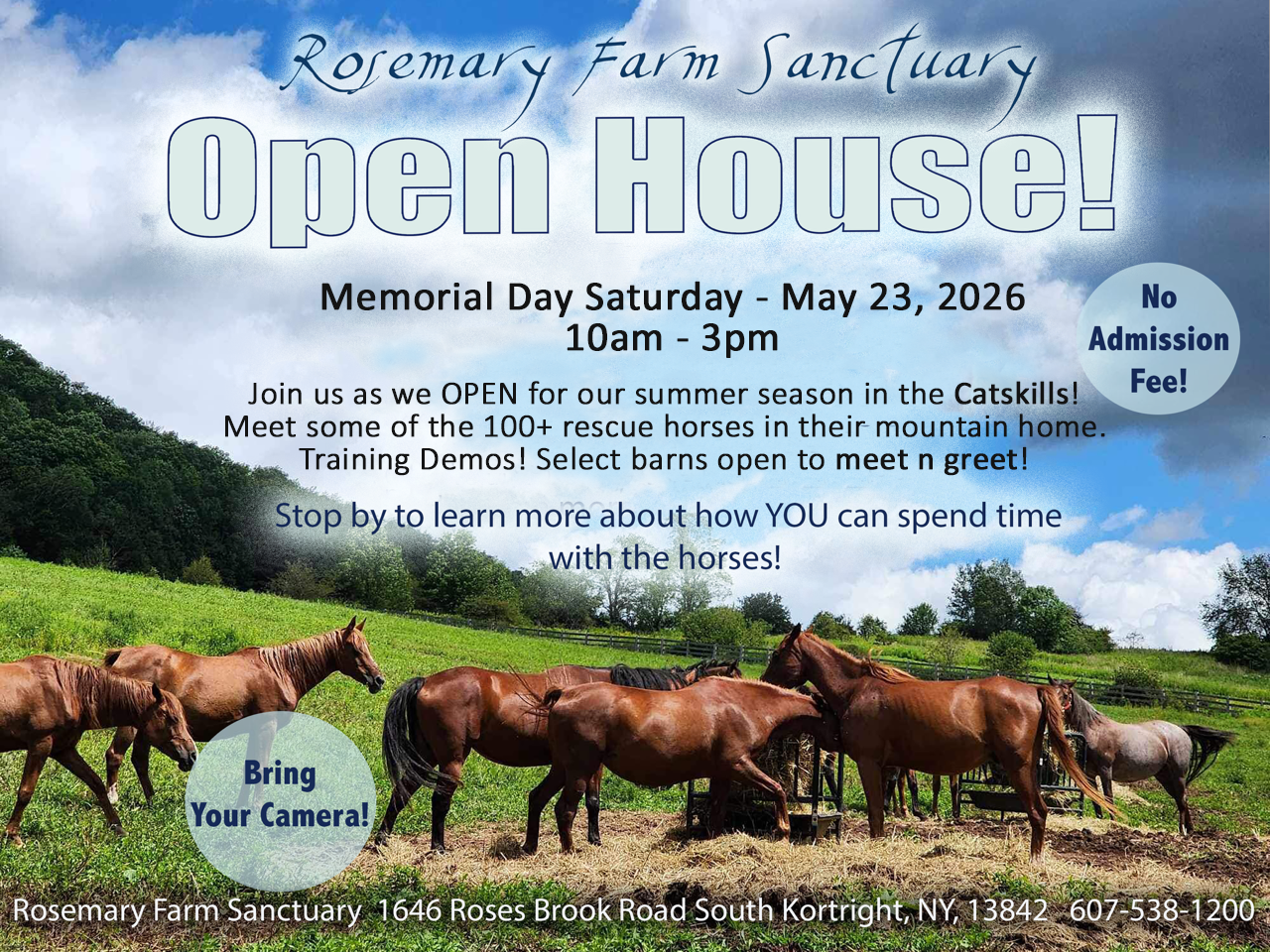 Memorial Day Open House