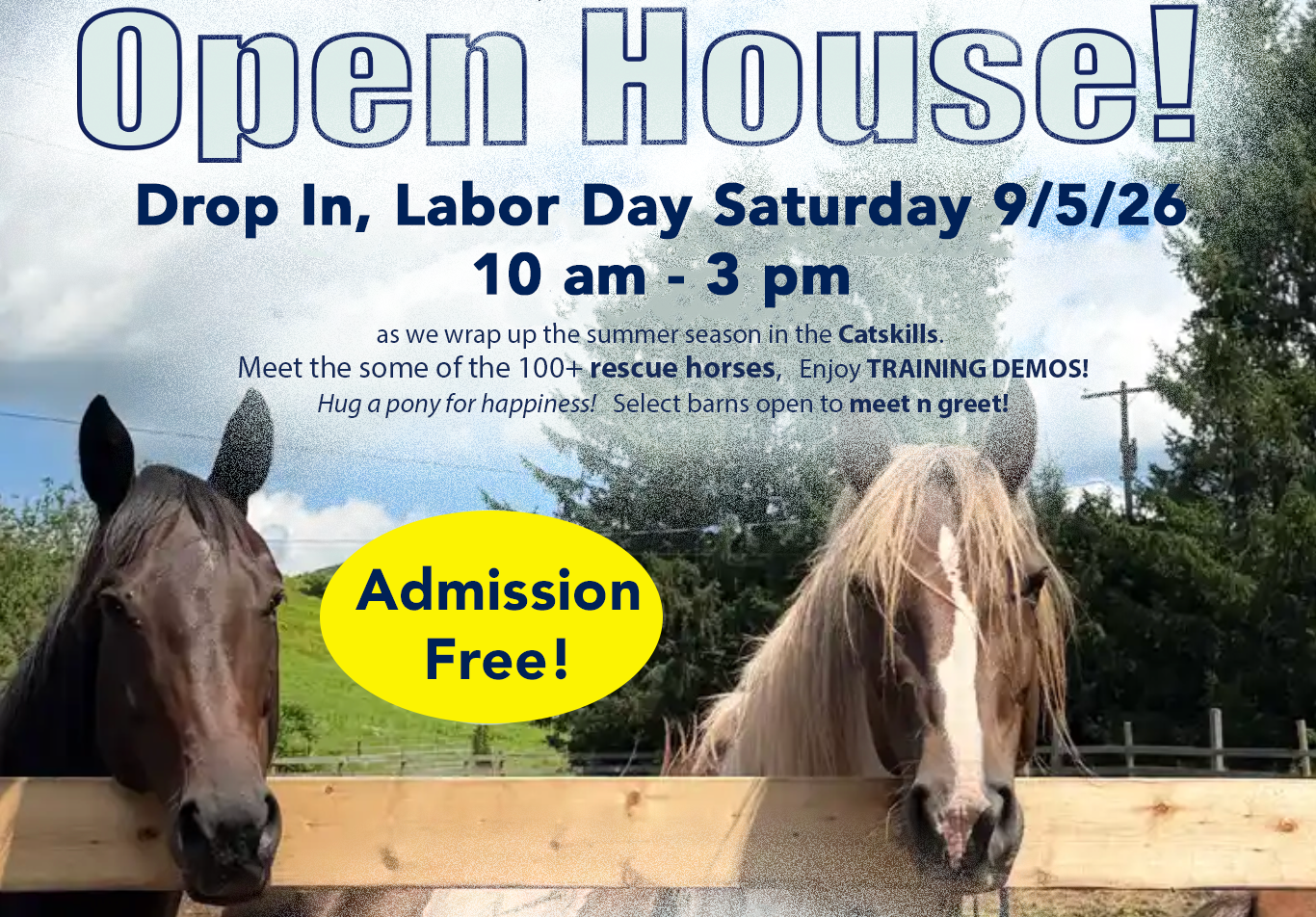 Labor Day Open House