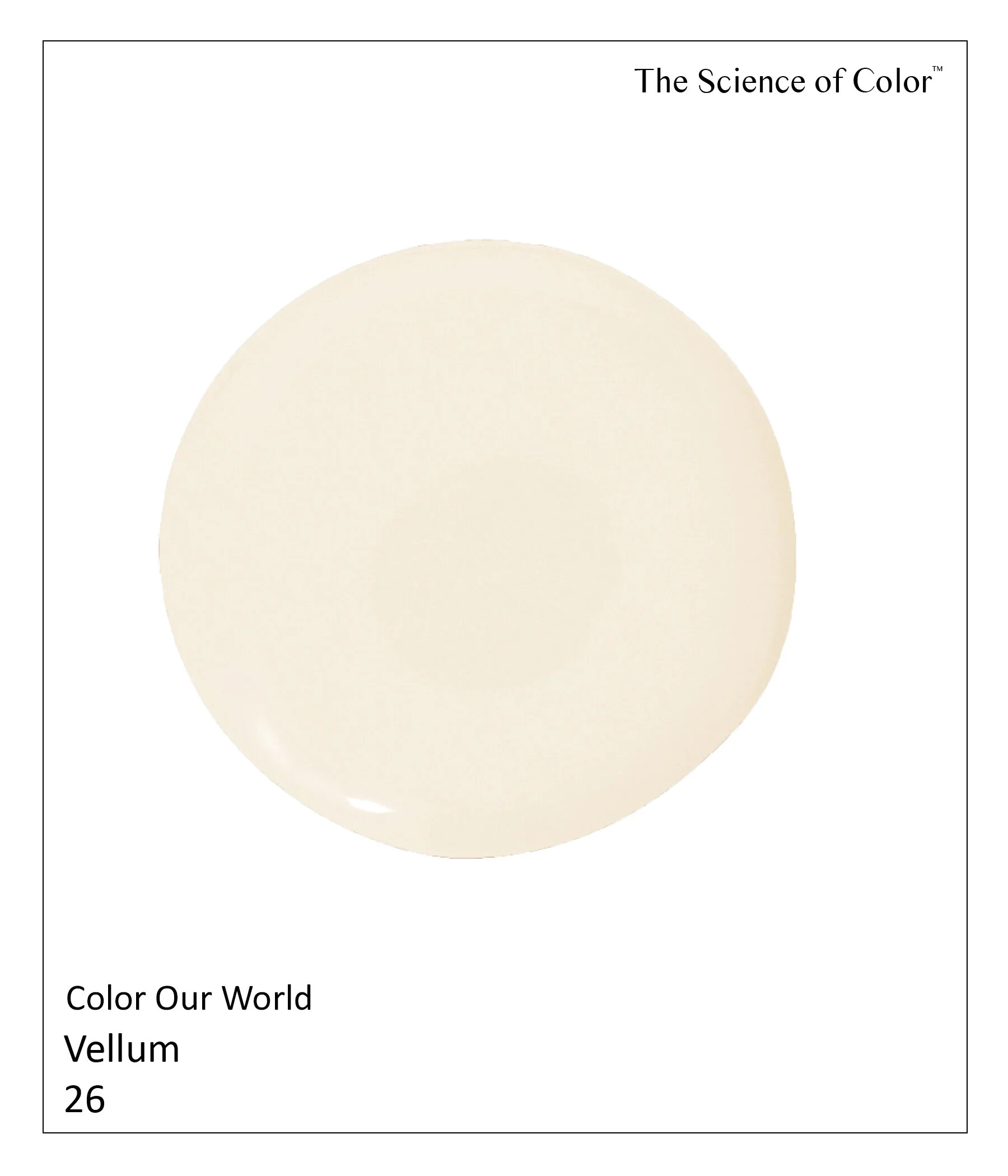 26.	Vellum – A nod to a time when it wasn’t simply to sketch upon. Art Deco celebrated this glorious material on walls, furniture and libraries filled with its covered collections. This shade offers its warmth that has both pink and yellow influences