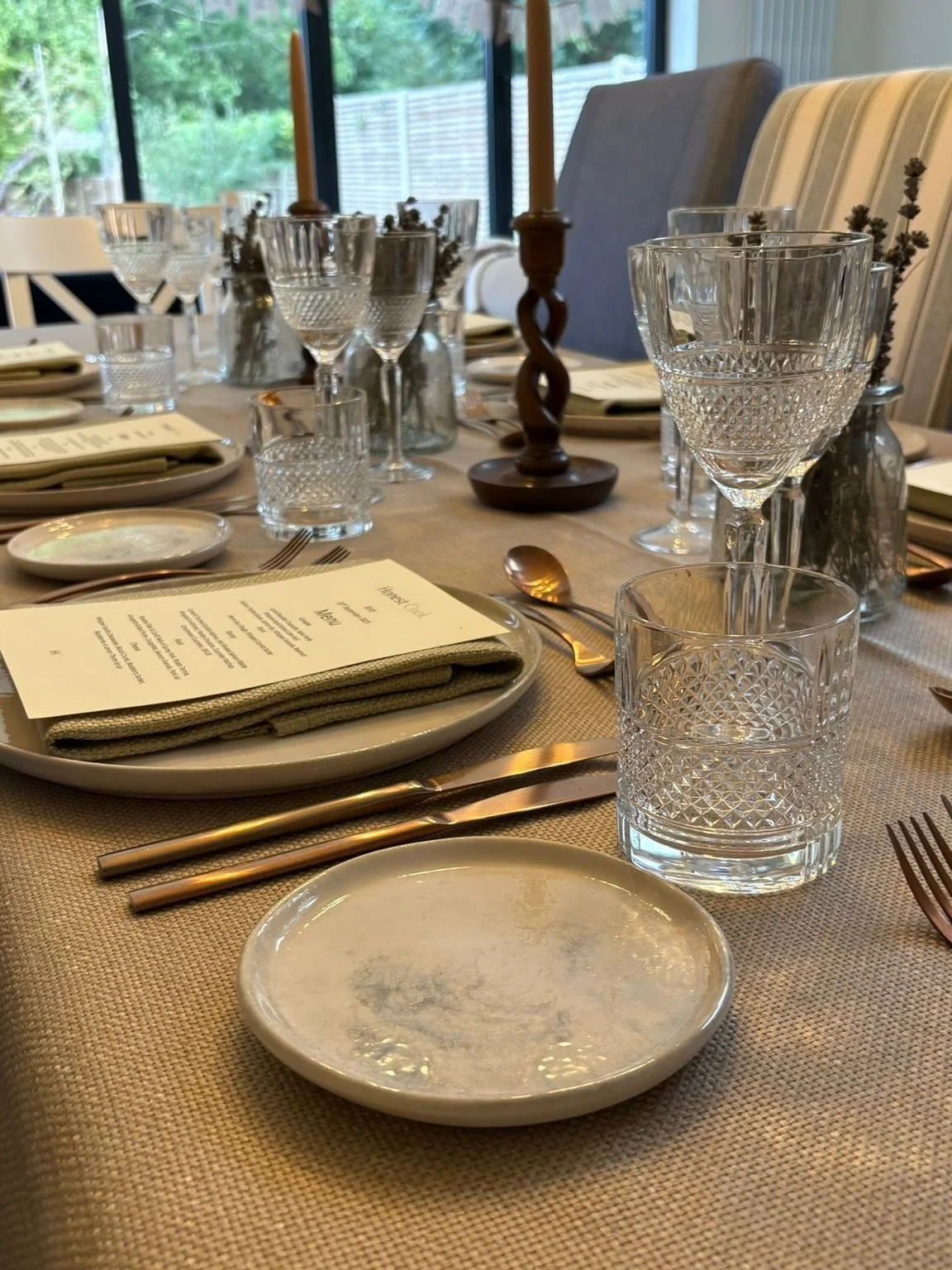 Our second event from Saturday night. A special young lady celebrating her 16th birthday with a close group of friends. A very nice treat from Mum &amp; Dad (they got to enjoy the food as well) #birthdayparty #dinnerpartychef #events #honestcook #sur