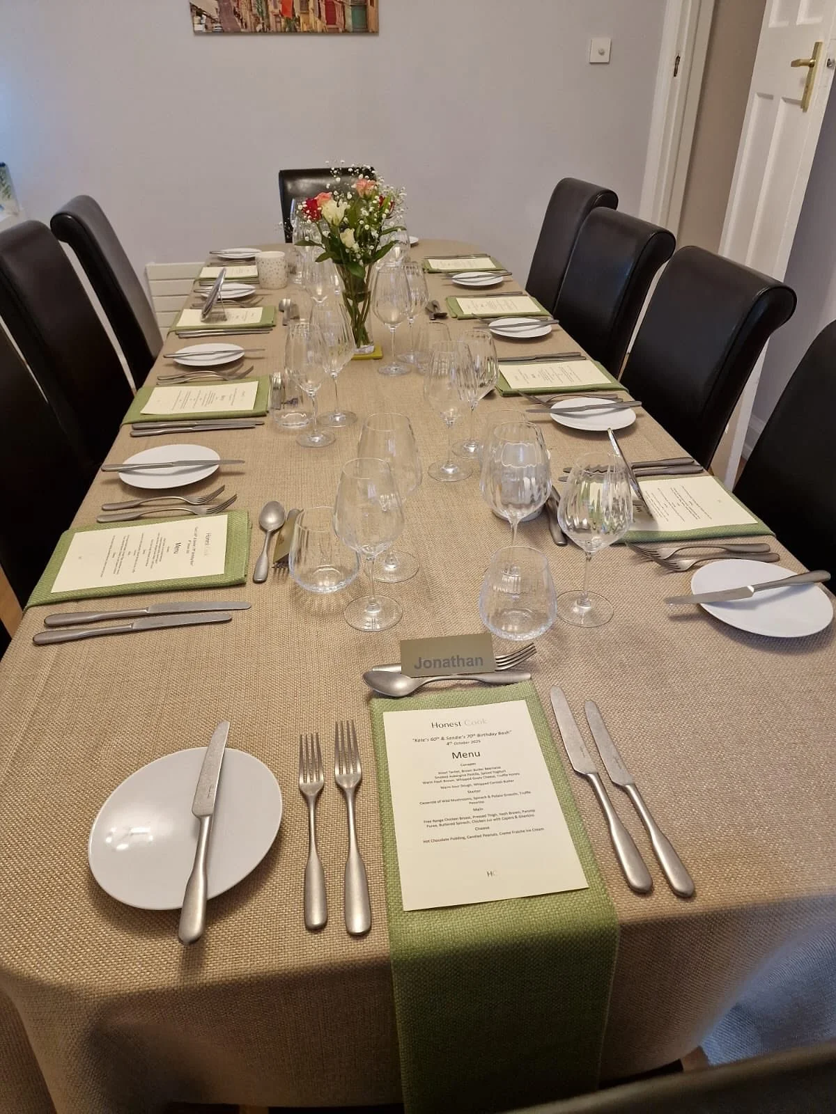 This weekend we also catered a beautiful joint 60th and 70th birthday - an elegant menu, seamless service and a truly memorable evening.
High-end private dining and events across Surrey, London and the South East.

#LuxuryCatering #PrivateDining #Sur