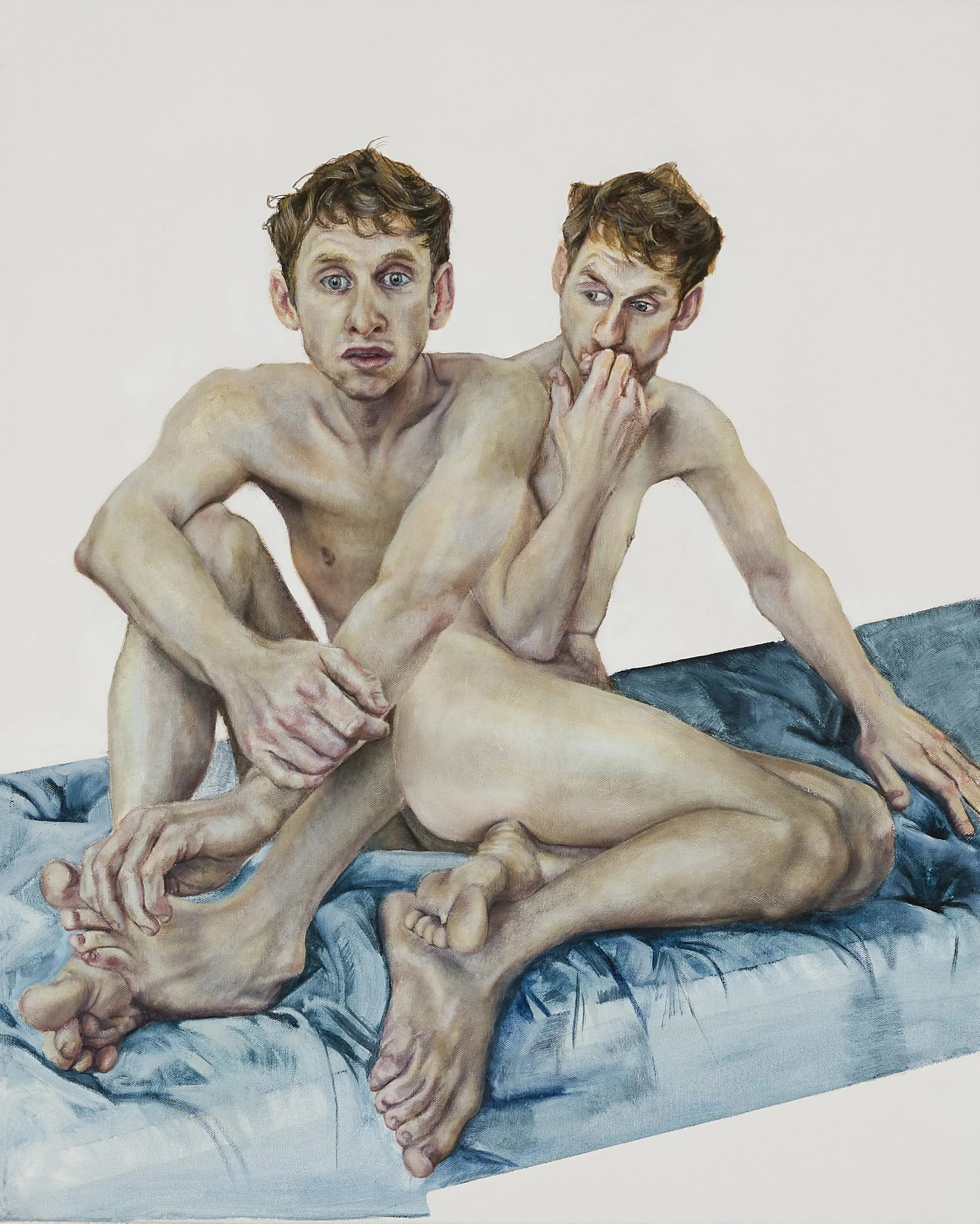 "Blue Velvet"
oil on canvas, 2018,
61 x 76 cm
