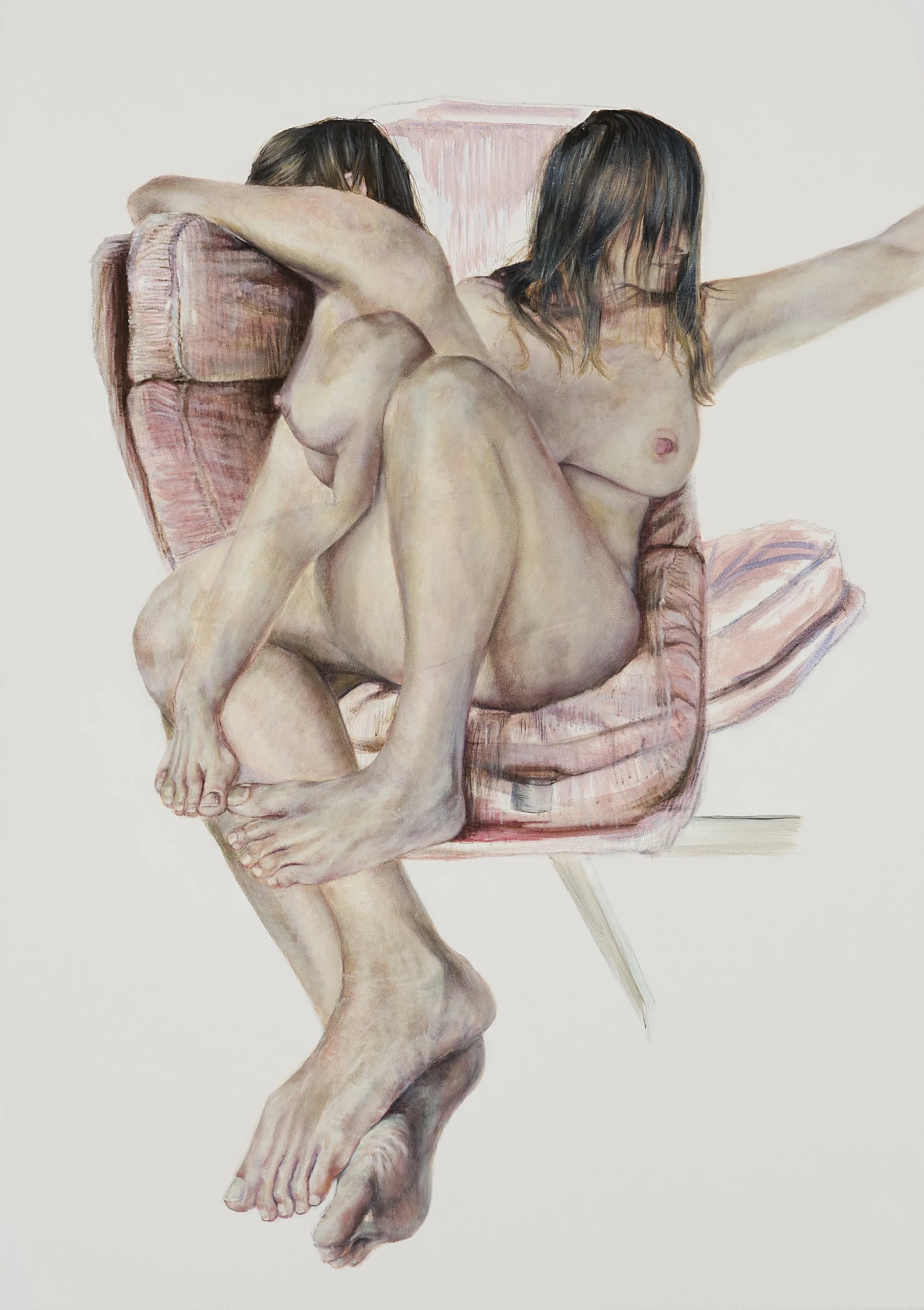 "Red Chair"
oil on canvas, 2017,
70 x 100 cm