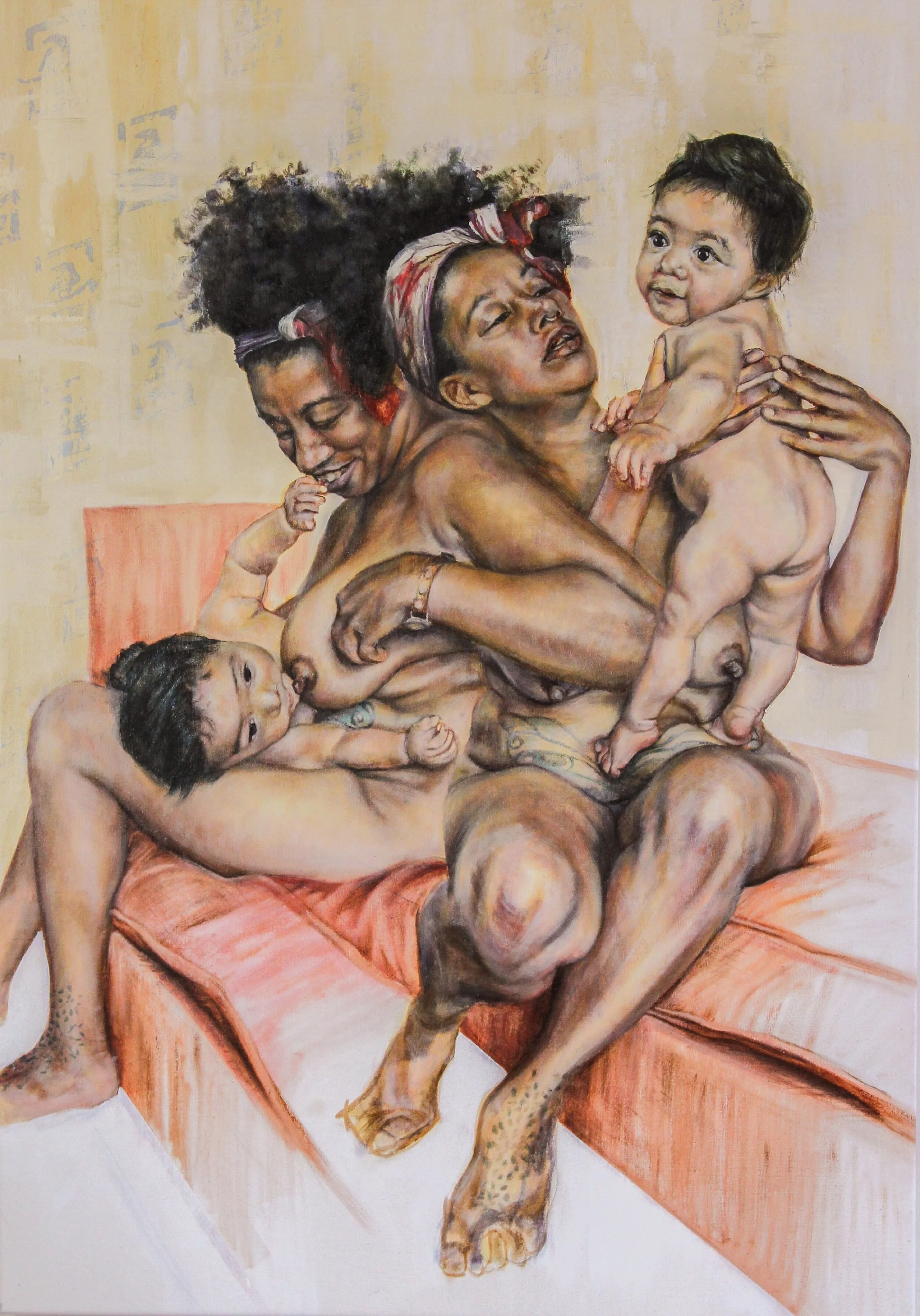 "Crow Bar"
oil on canvas, 2018,
70 x 100 cm