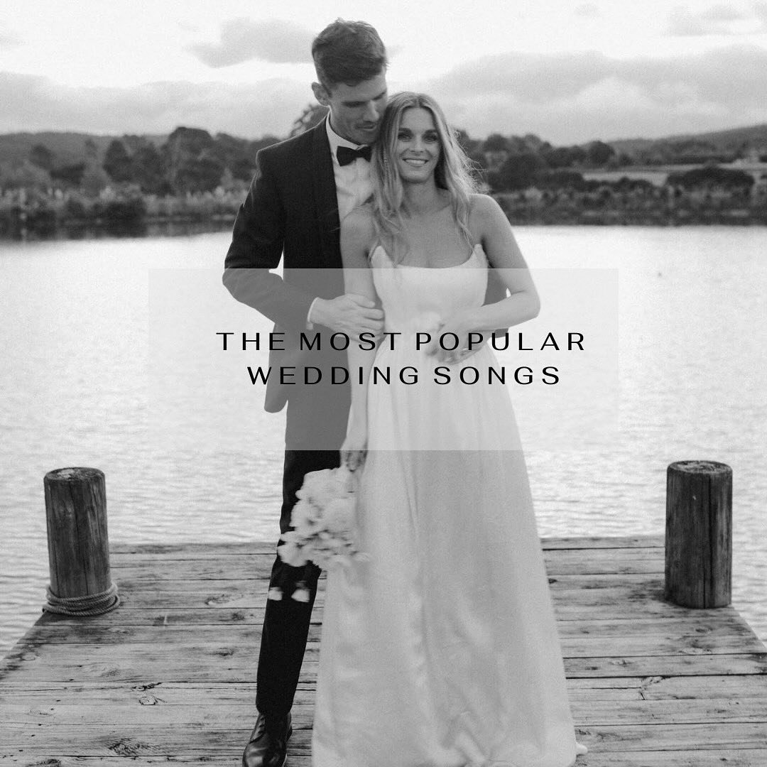 I had soooo many people ask to share the wedding songs that people have used/are looking to use. So here goes,  a list of the most popular responses 🥰
Save for later 🫶

📷 @beksmithimages
