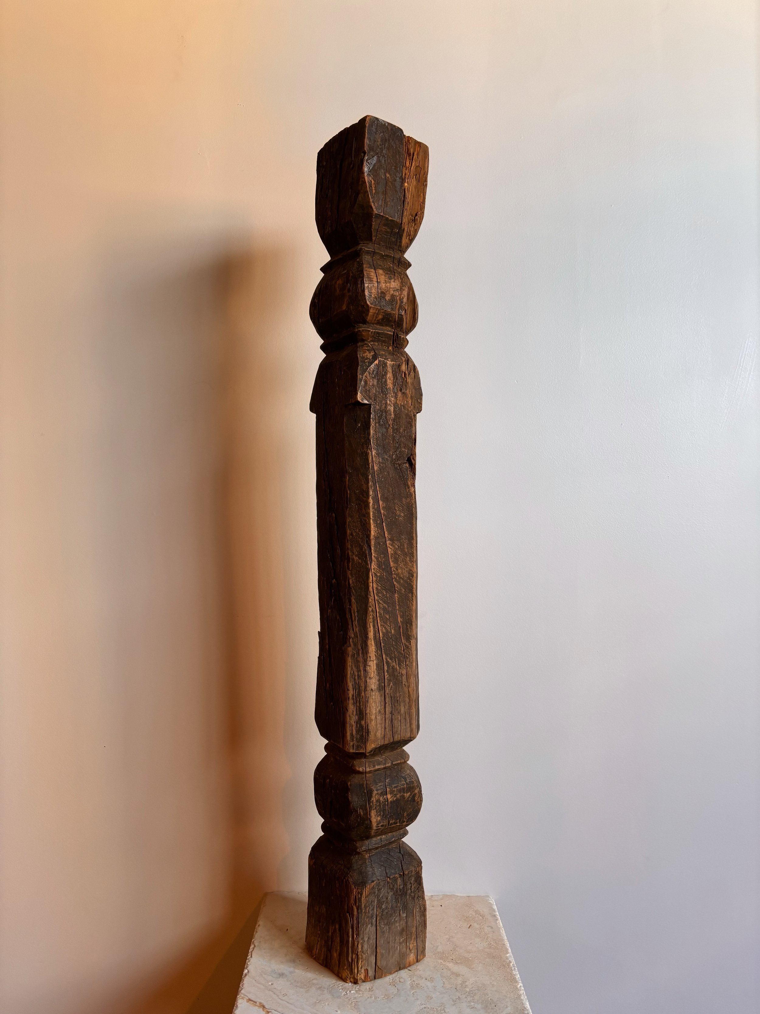 Antique Indian Wood Pilliar - 5 available