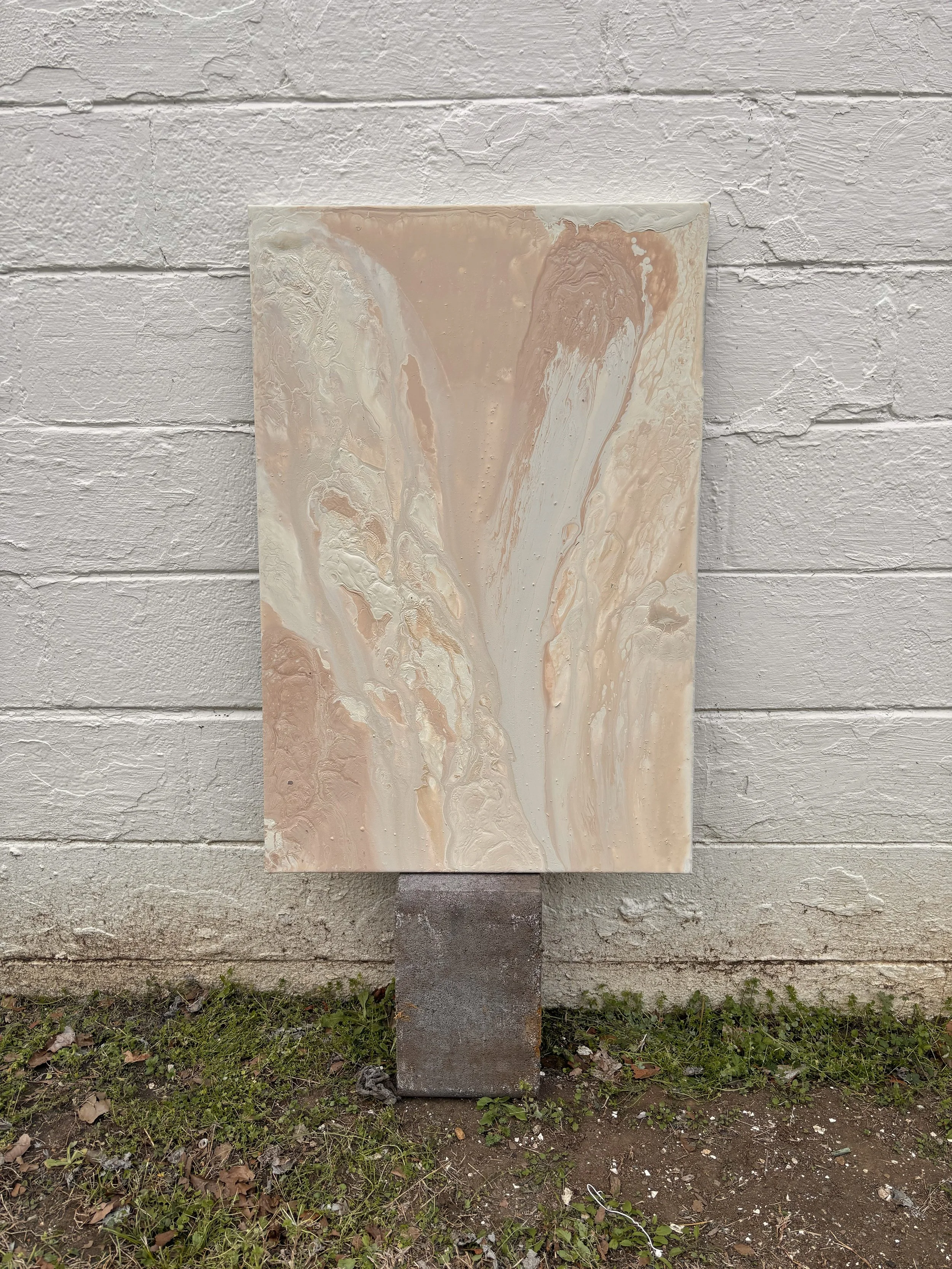 Softening No. 2 | acrylic on canvas - 24 in x 36 in - 2026