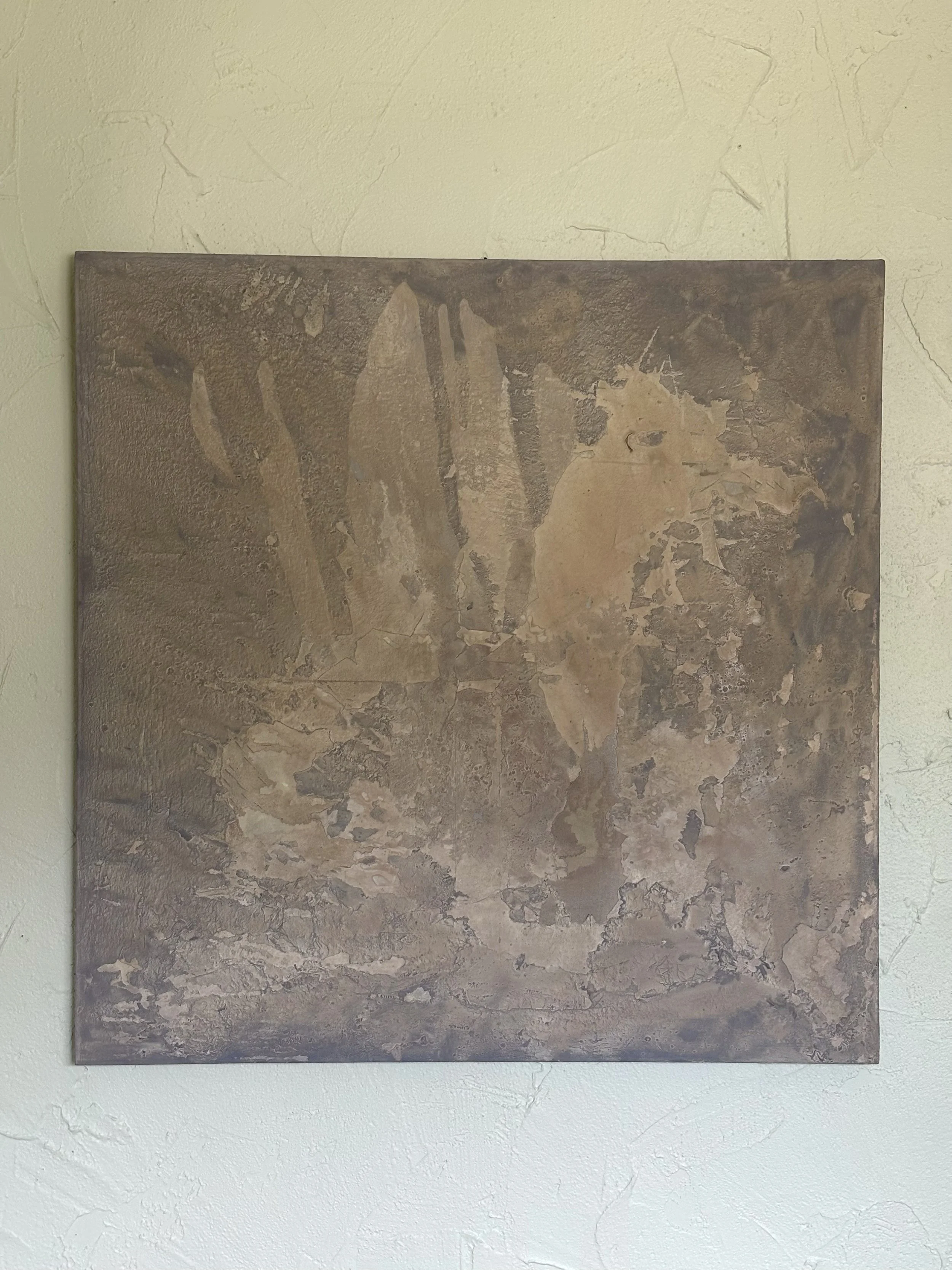 As Is No. 2 | mixed media on canvas - 44 in x 44 in - 2026