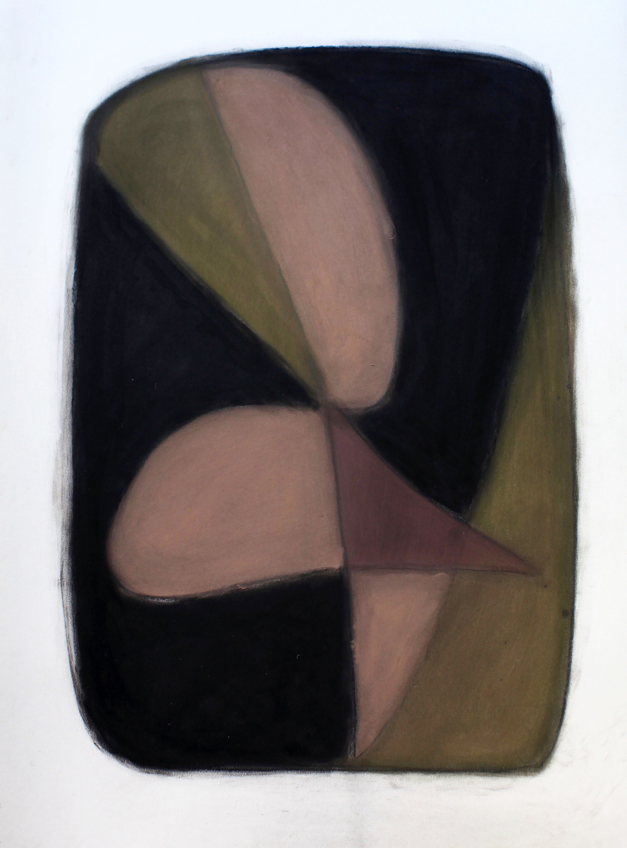 Peace(s) No. 3 | pastel on paper - 22 in x 30 in