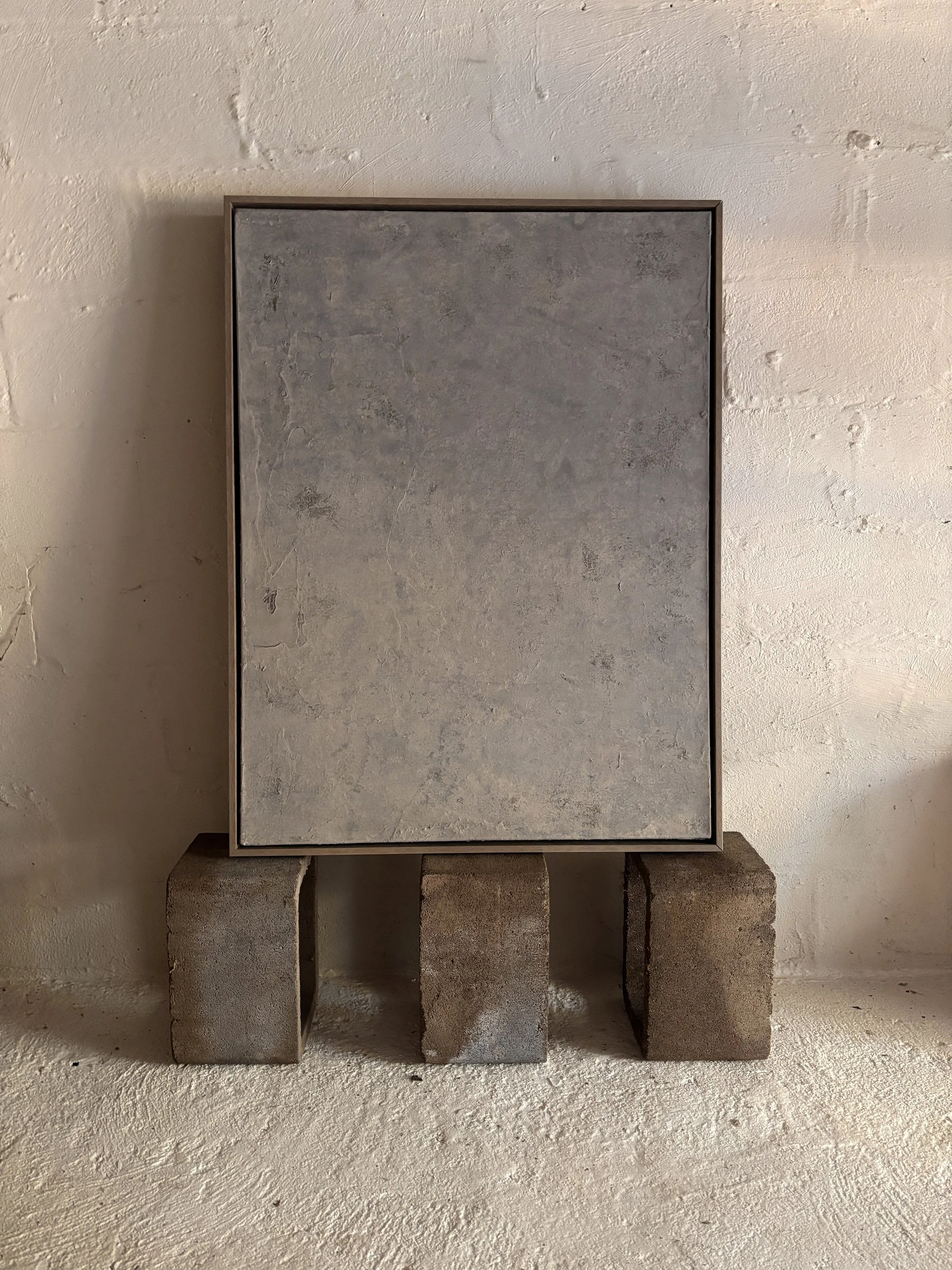 Nowhere No. 3 | mixed media on canvas - 30 in x 40 in - 2025