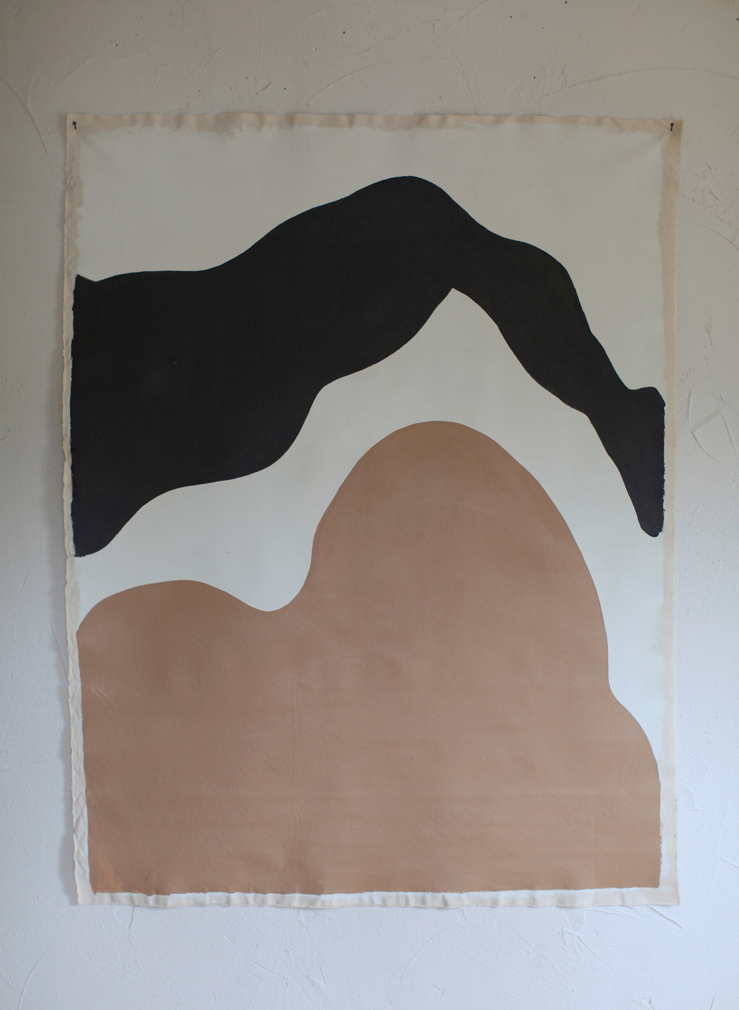 Peak / Valley | acrylic on canvas - 46 in x 60 in