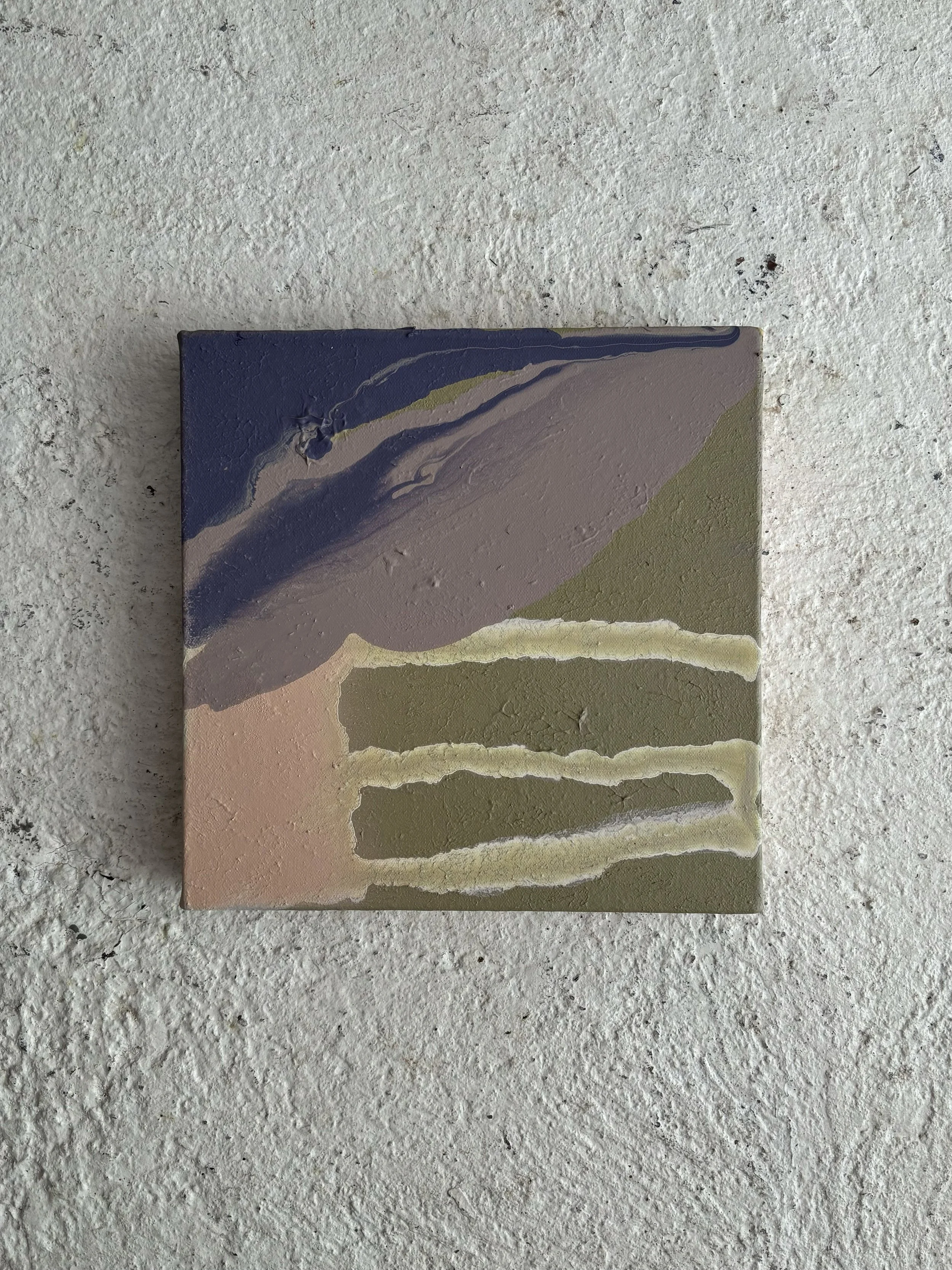 Horizon No. 1 | acrylic on canvas - 10 in x 10 in - 2026